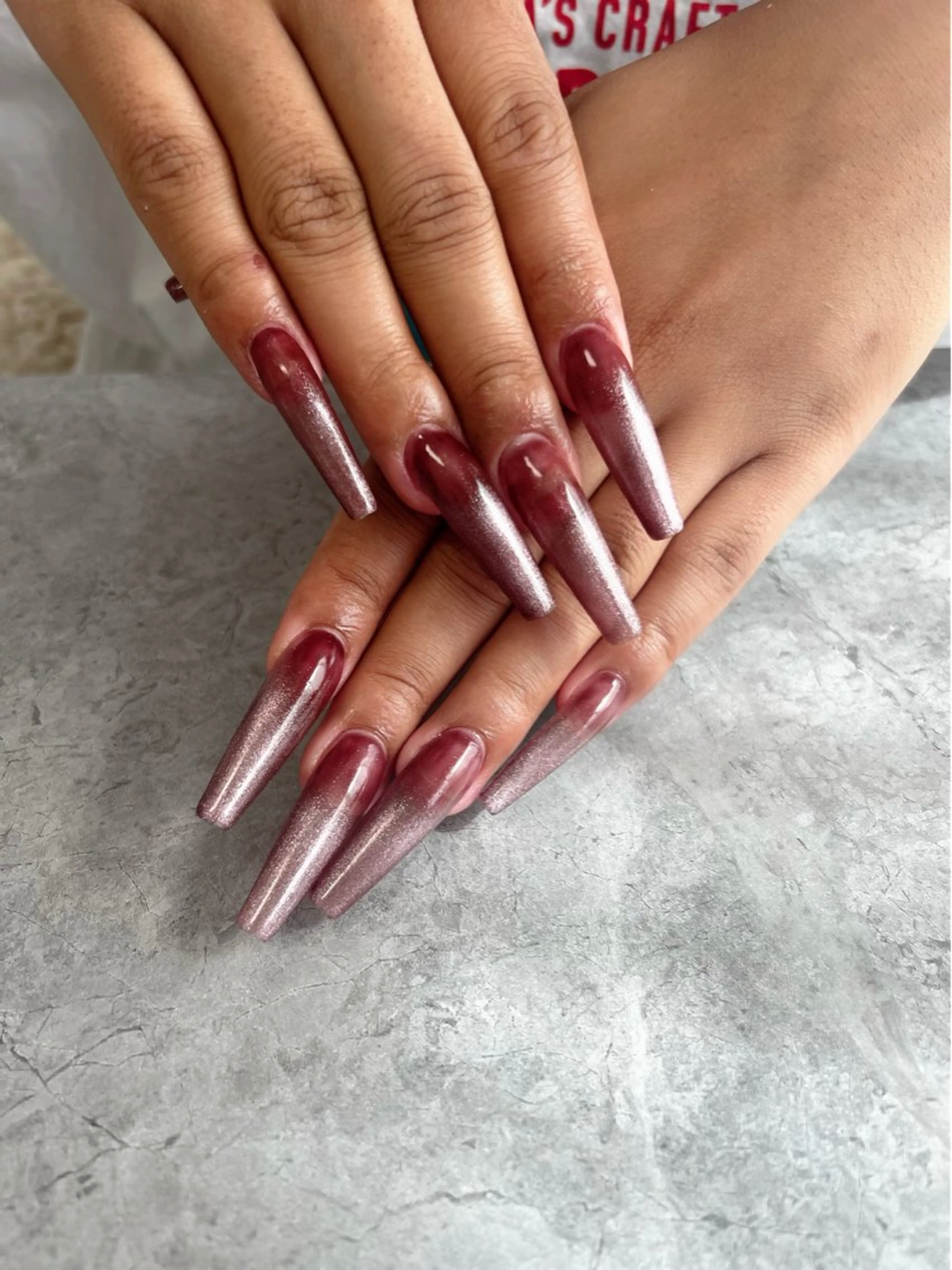 ロング ハンドネイル ハンドケア ONIKA Nail 青山通り店所属・ONIKA Nail 表参道A4徒歩2分のネイルデザイン