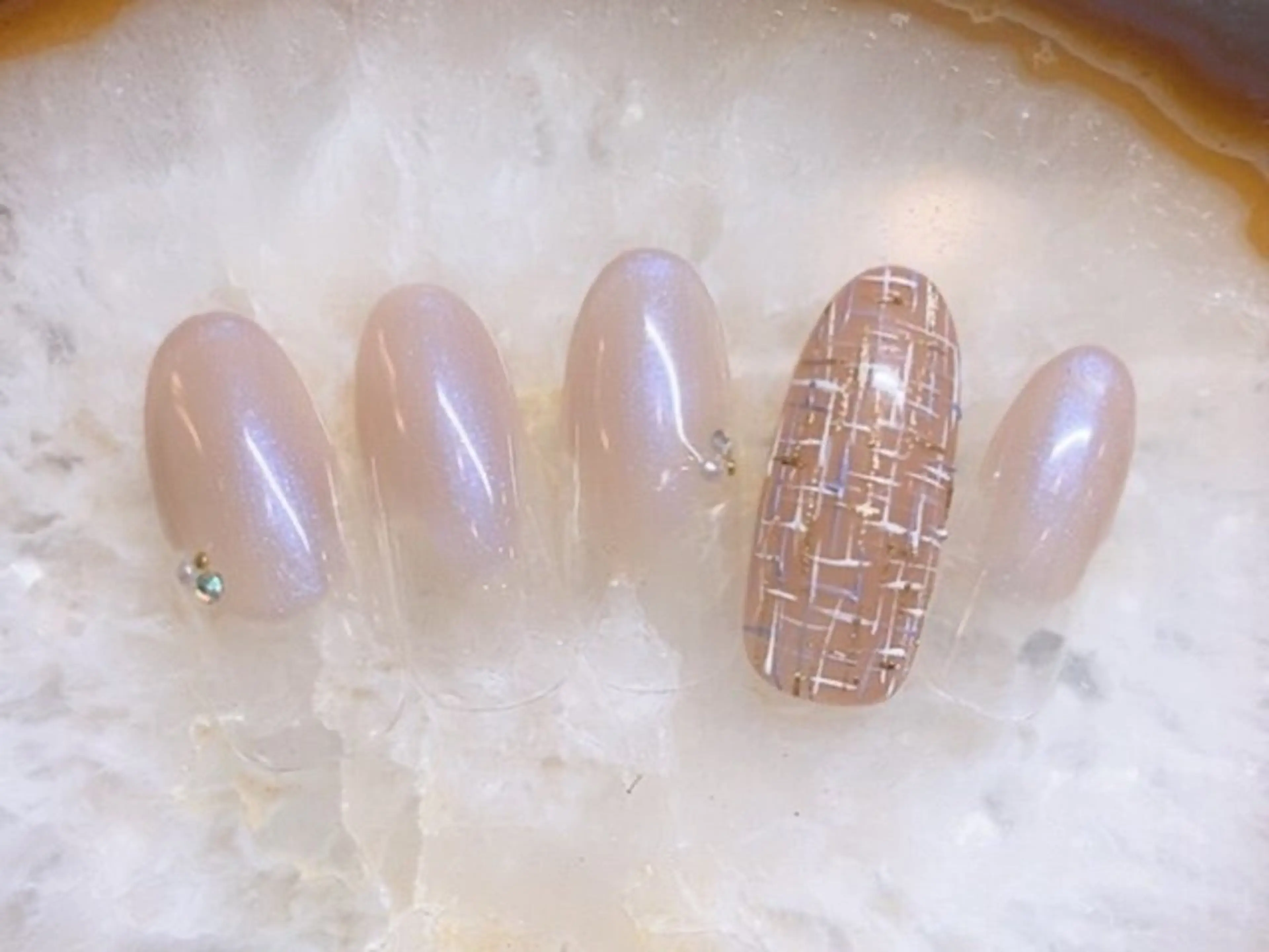 ネイル シンプルネイル aimer tomomiのネイルデザイン