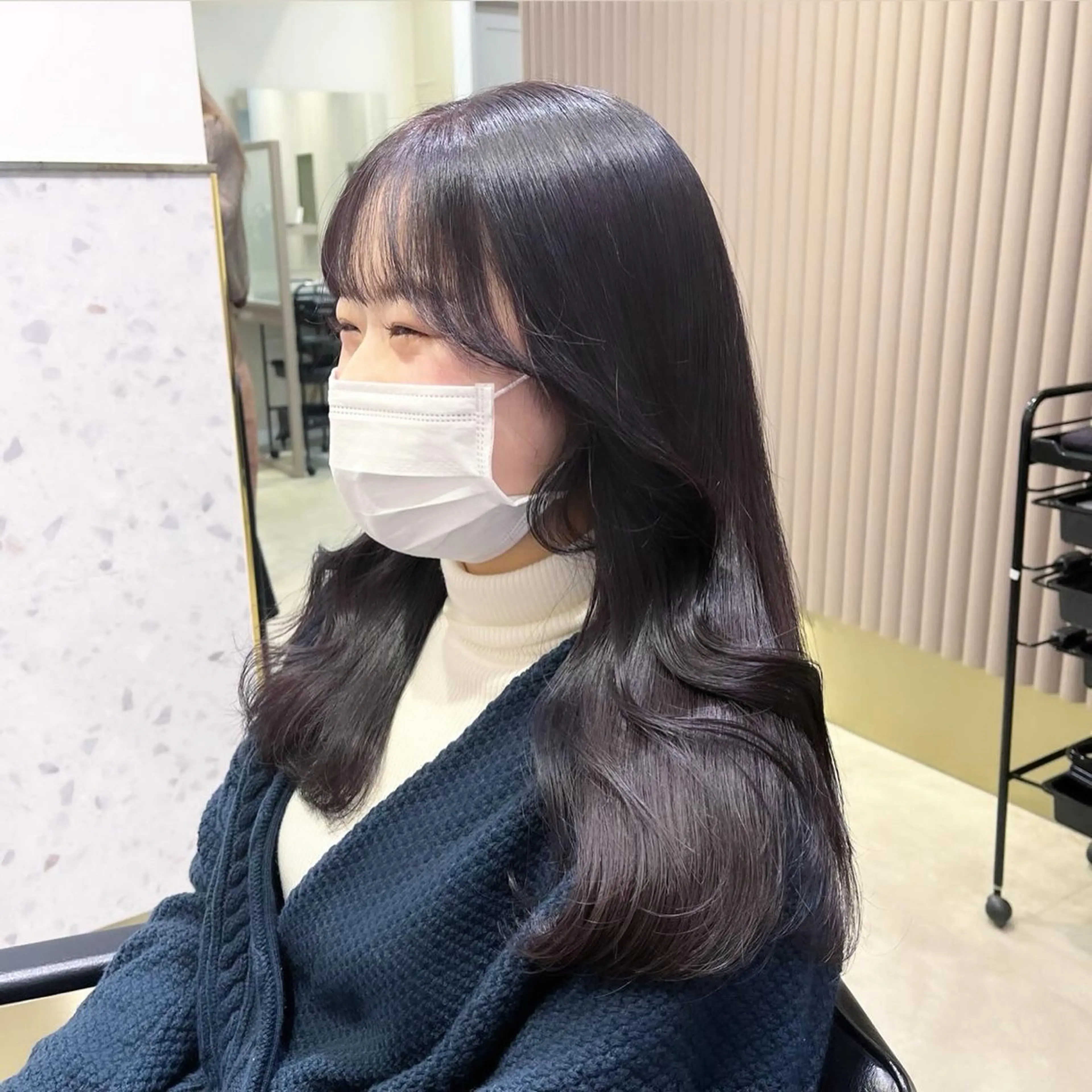 ミディアム カラー ヘアアレンジ GO TODAY SHAiRE SALON  原宿verno店所属・完全💗マンツーマン marinのヘアスタイル