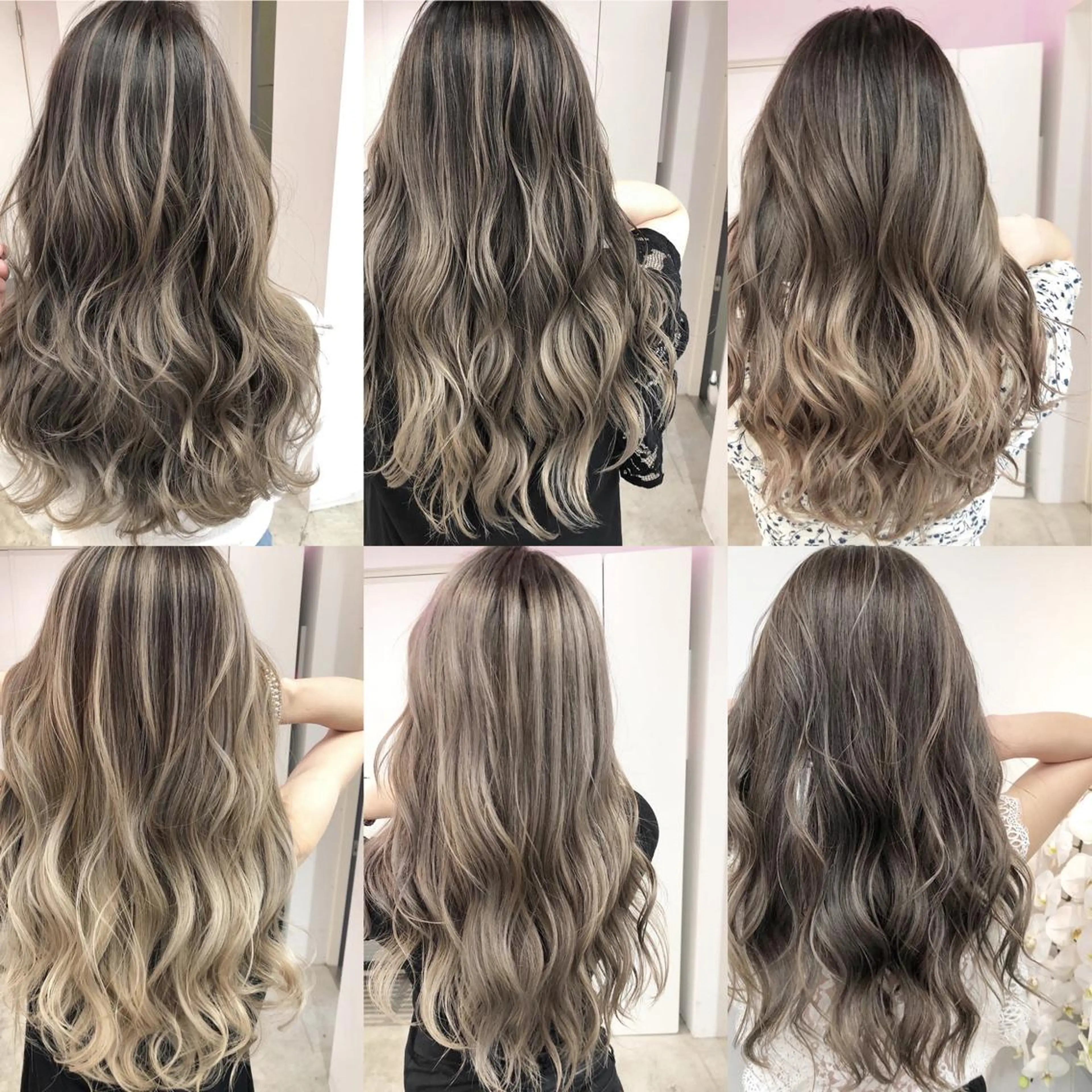 ロング カラー バレイヤージュ レイヤーカット ✨カラー指名 No.1✨keitaのヘアスタイル