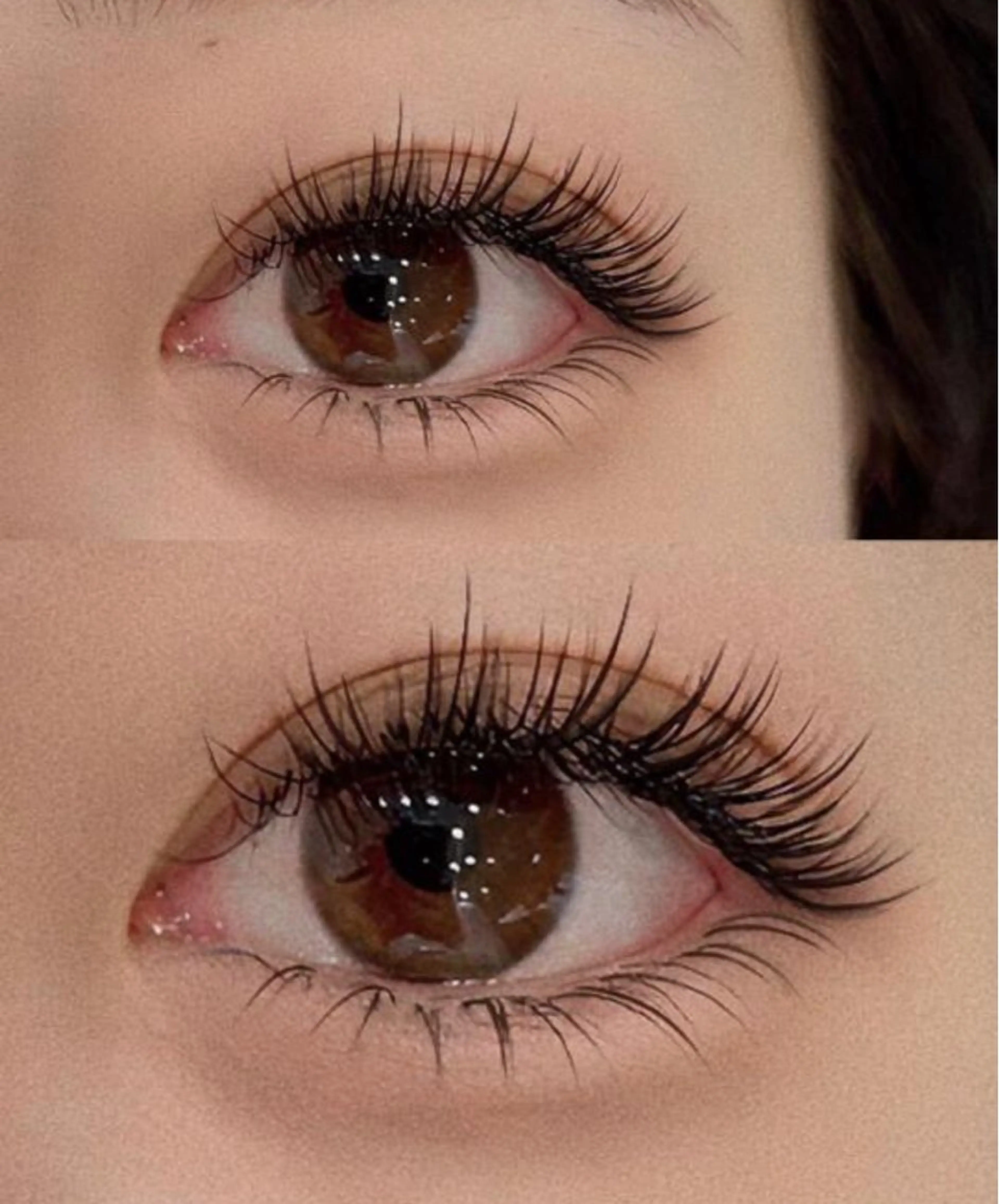 新規オフ込🍒フラットラッシュ120本4580円、130本4980🍒（ブラウン+550)の写真