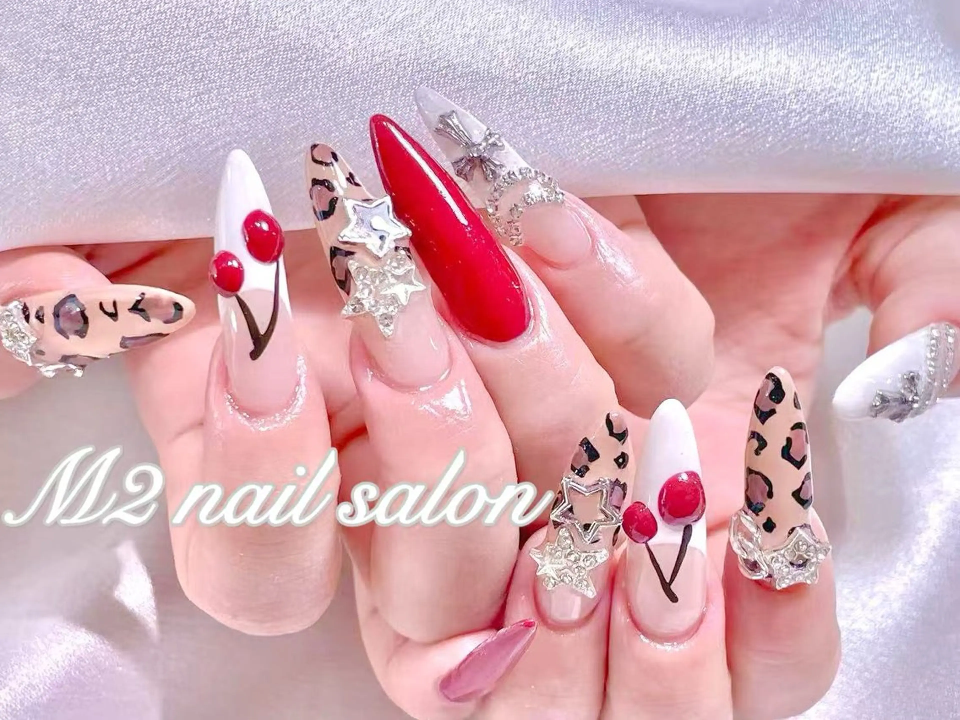 ネイル ハンドネイル 長さだし専門店 M2　rikaのネイルデザイン