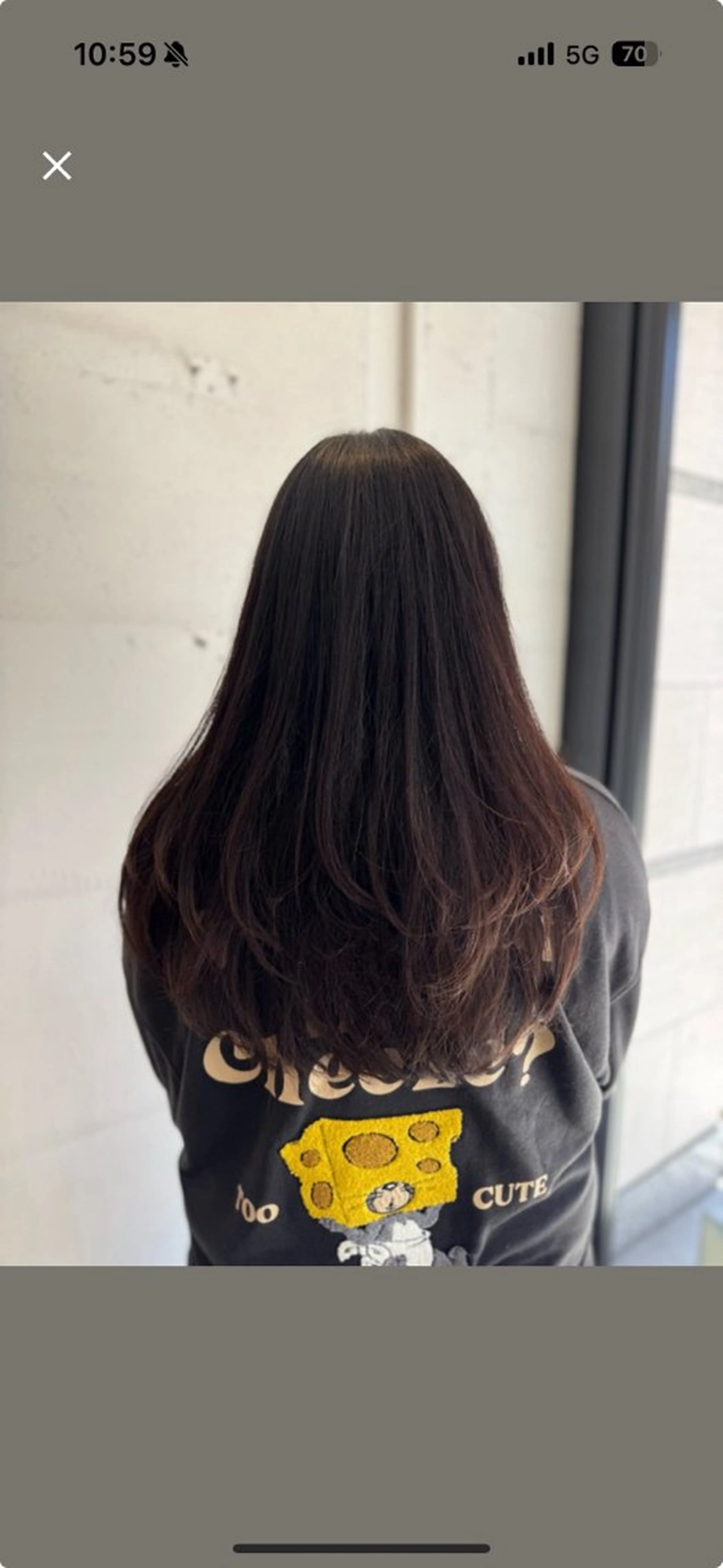 ロング ロングレイヤー レイヤーカット ロング 大庭 梨子のヘアスタイル