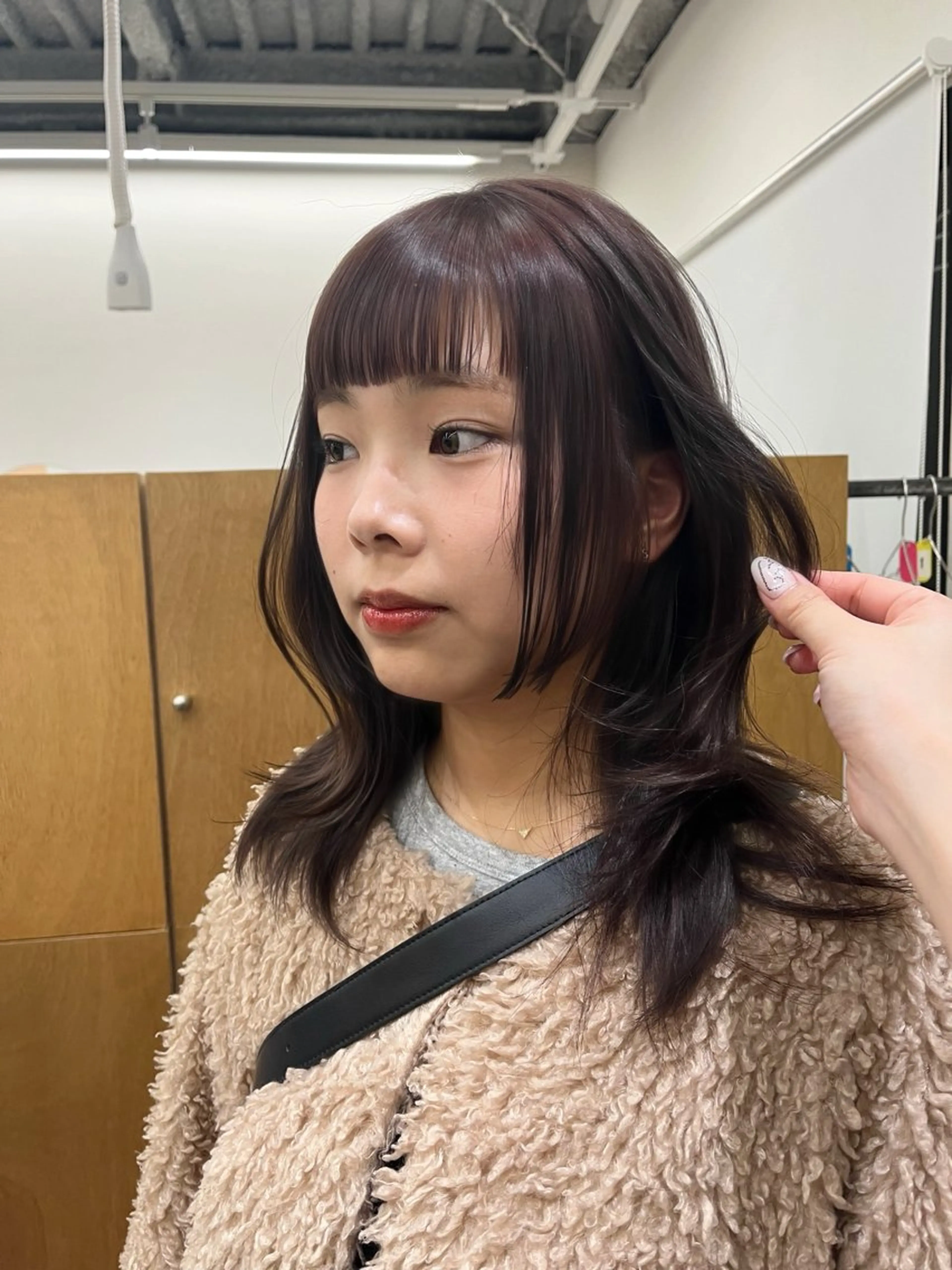 ロング カラー ブリーチ ブラウンカラー 透明感カラー ラベンダーカラー ブリーチなしカラー カット ヘアカラー miyu /レイヤー/ブリーチのヘアスタイル