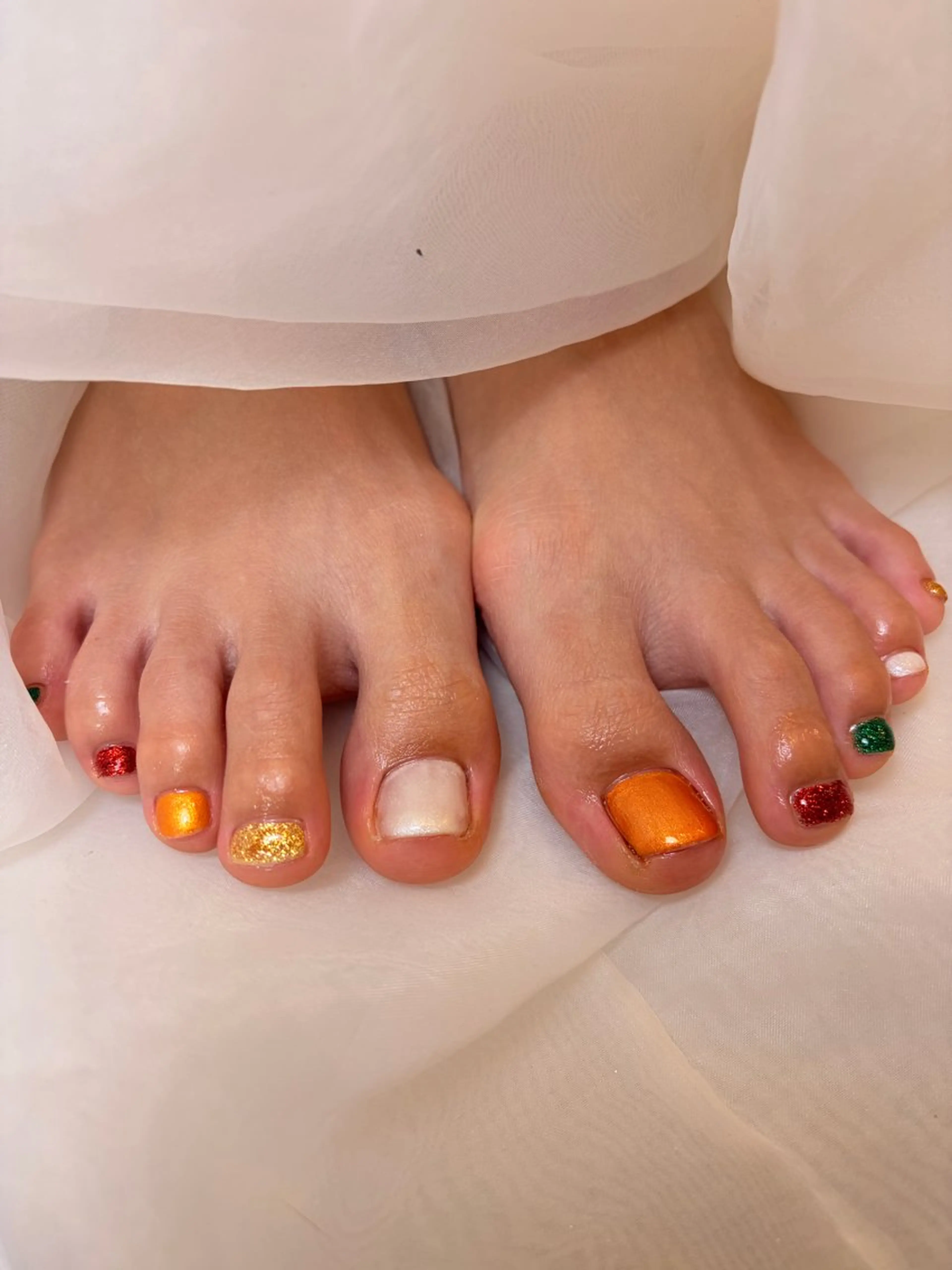 ネイル フットネイル nailsalonAxia所属・。*✧⛓️ mayu⛓️✧︎*。のネイルデザイン