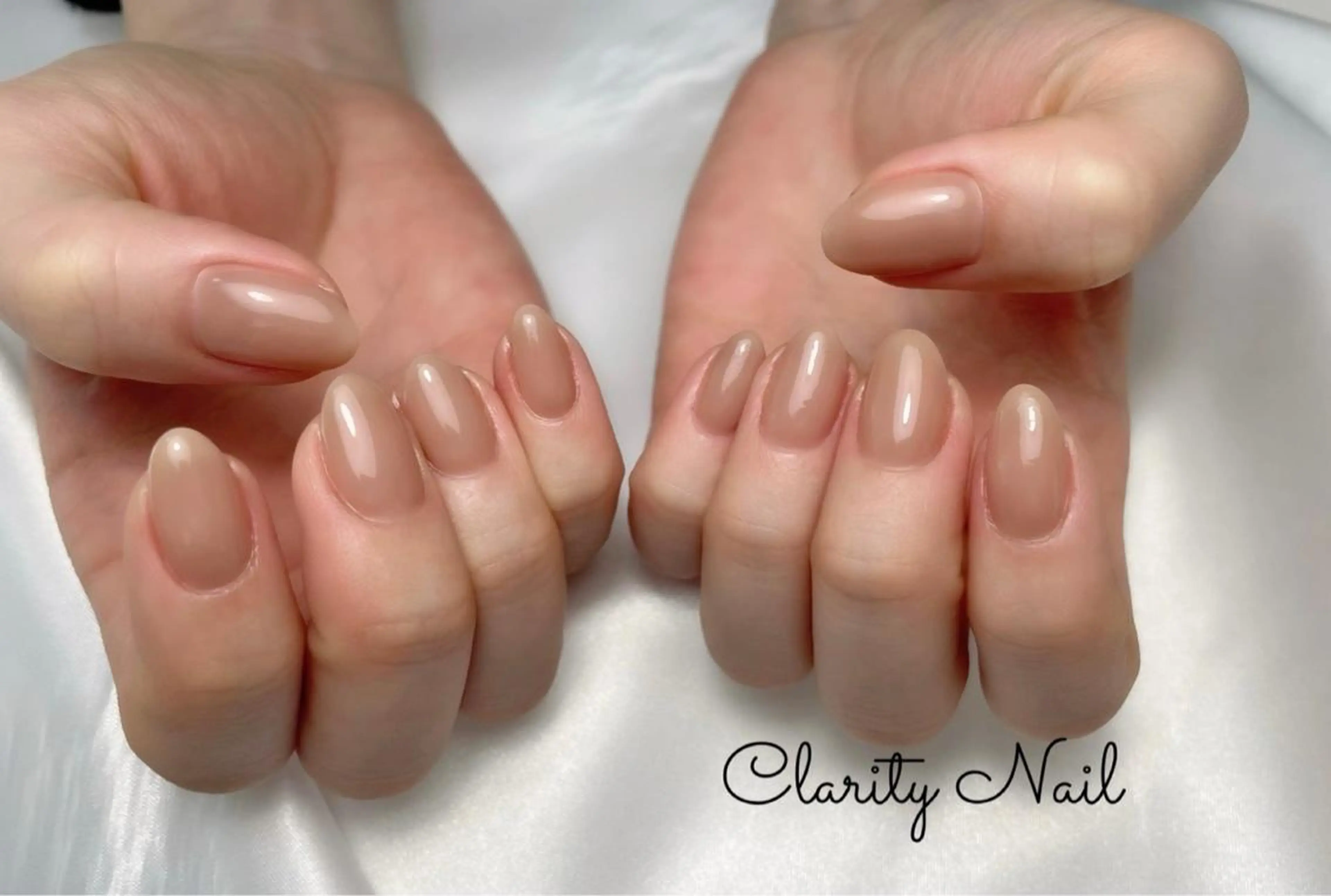 ネイル ワンカラーネイル ハンドネイル Clarity Nailのネイルデザイン