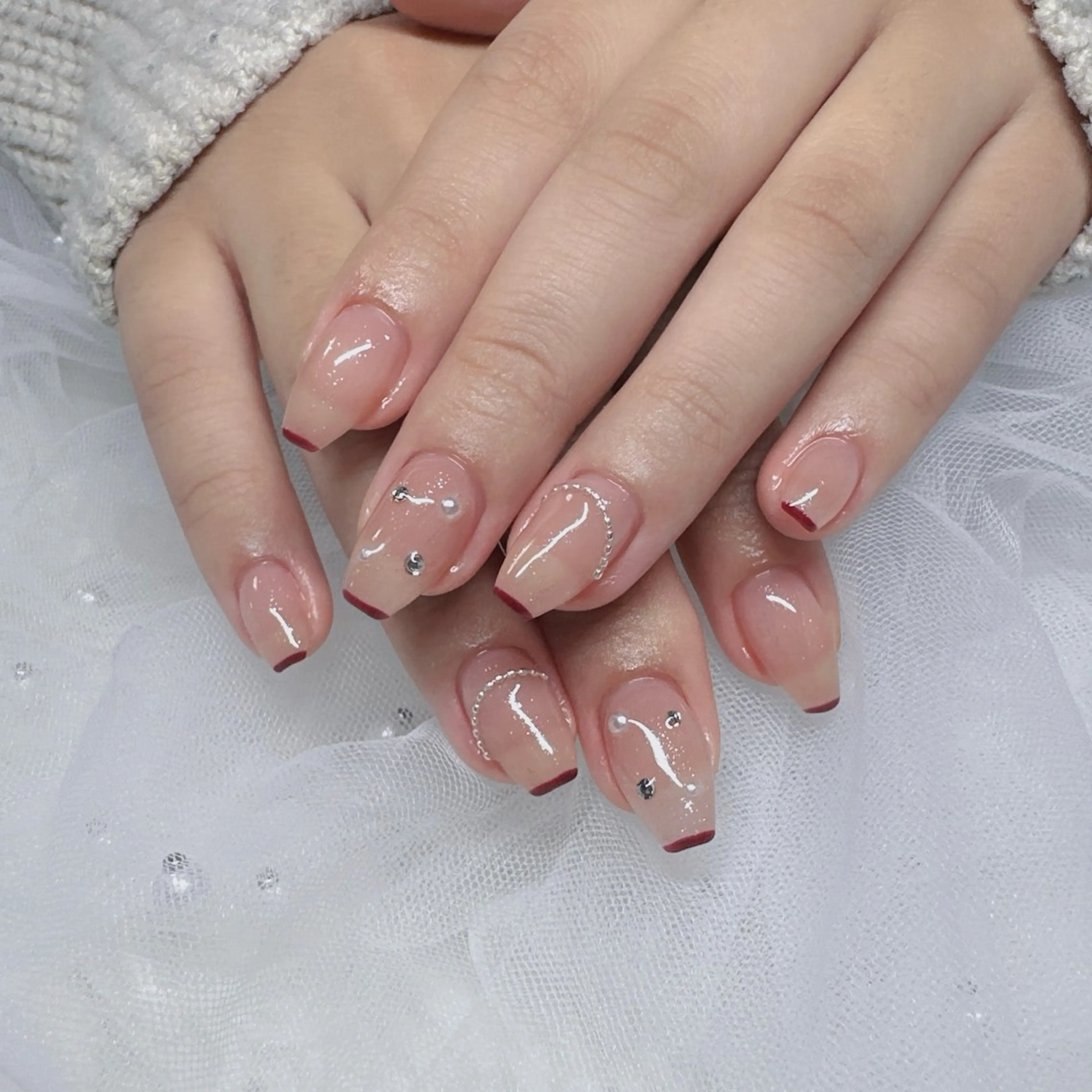 ネイル ハンドネイル Momo🍑 【パラジェル取扱店】のネイルデザイン