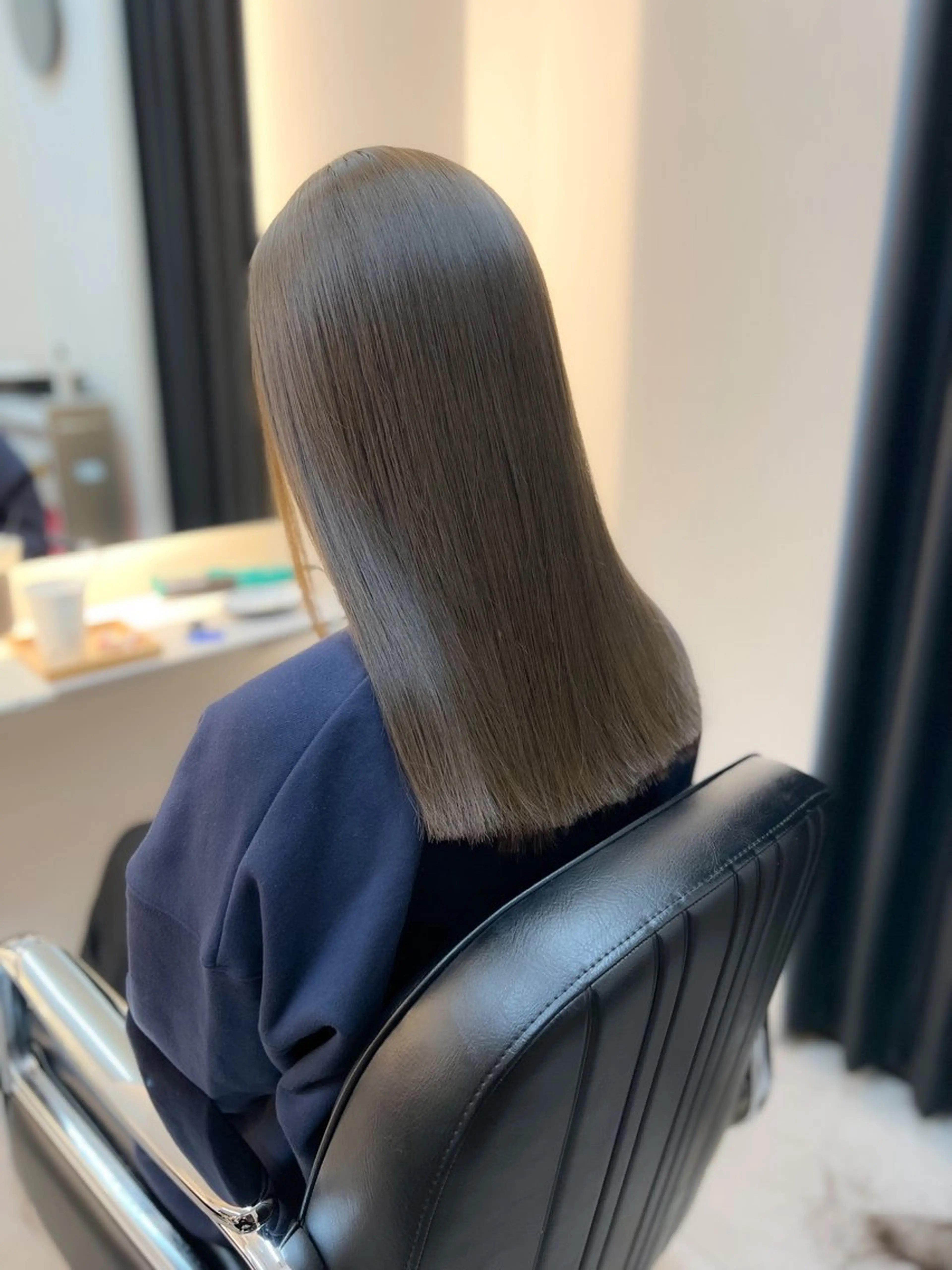 パーマ shiomi H辻田 杏梨のヘアスタイル