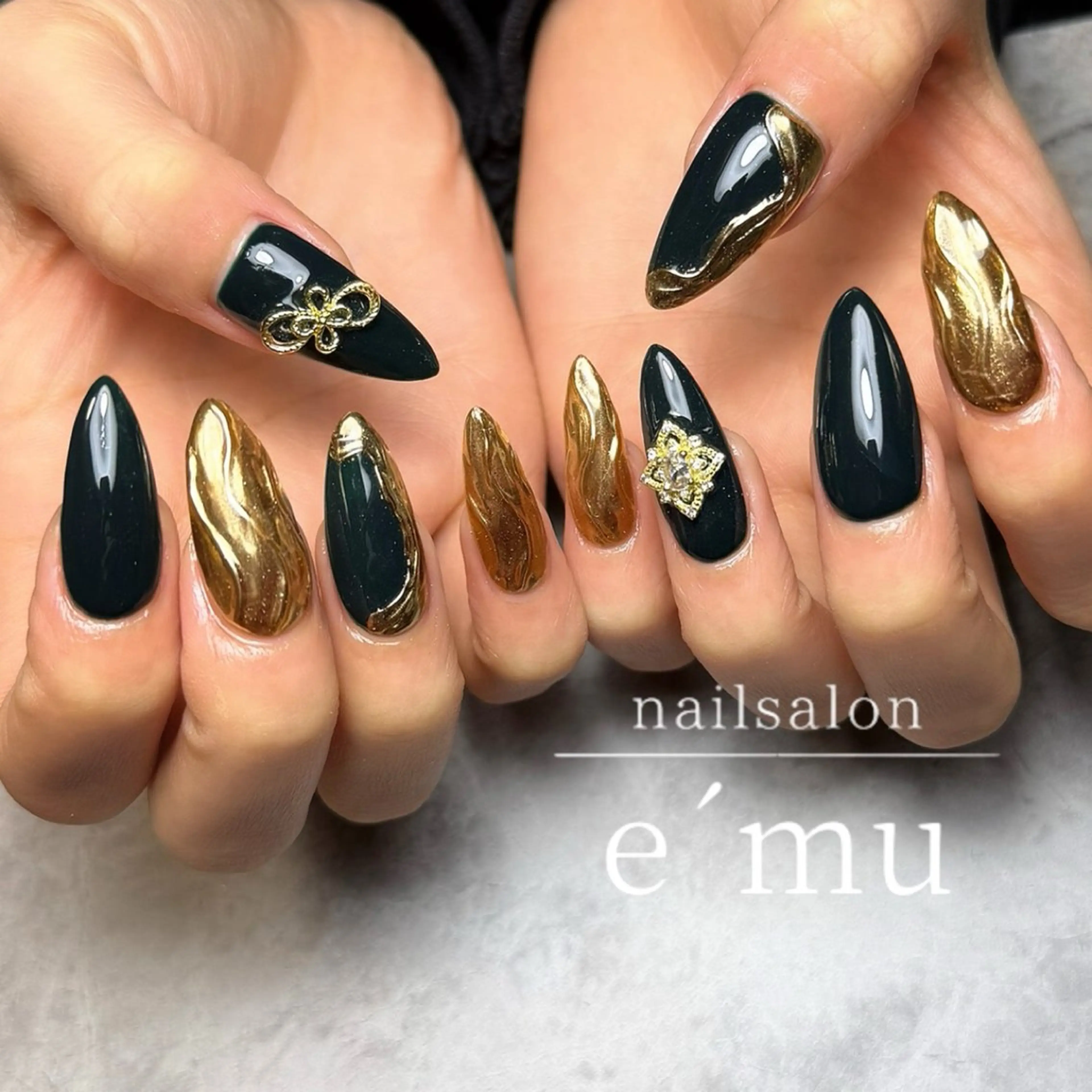 ネイル ハンドネイル nailsalon e´muのネイルデザイン
