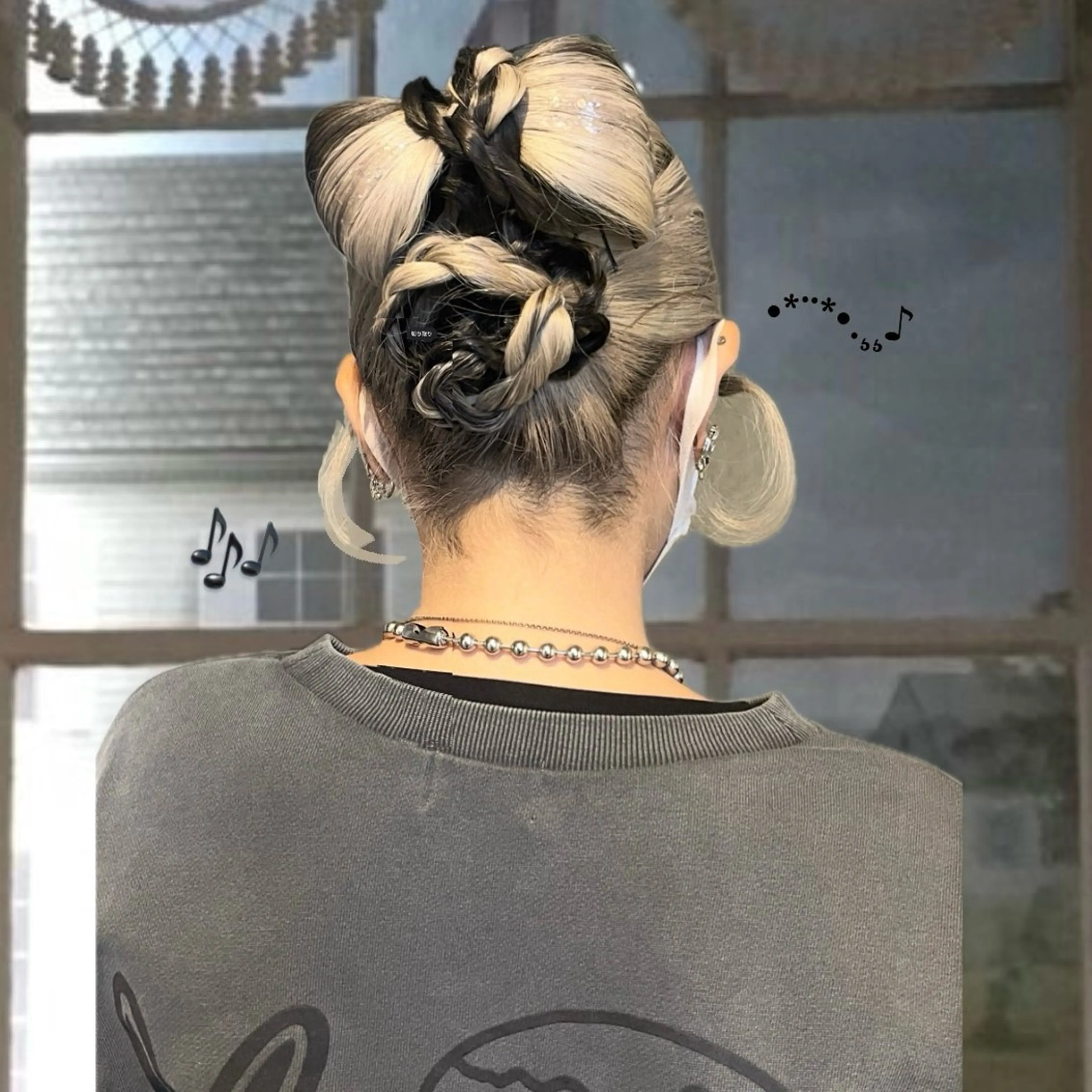 👨🏽‍🍳カラー＋ヘアアレンジᗰᗴᑎᑌ🍥🎀ᯤ𓂃  ࣪   ˖ 𖦹ご予定前に💭の写真