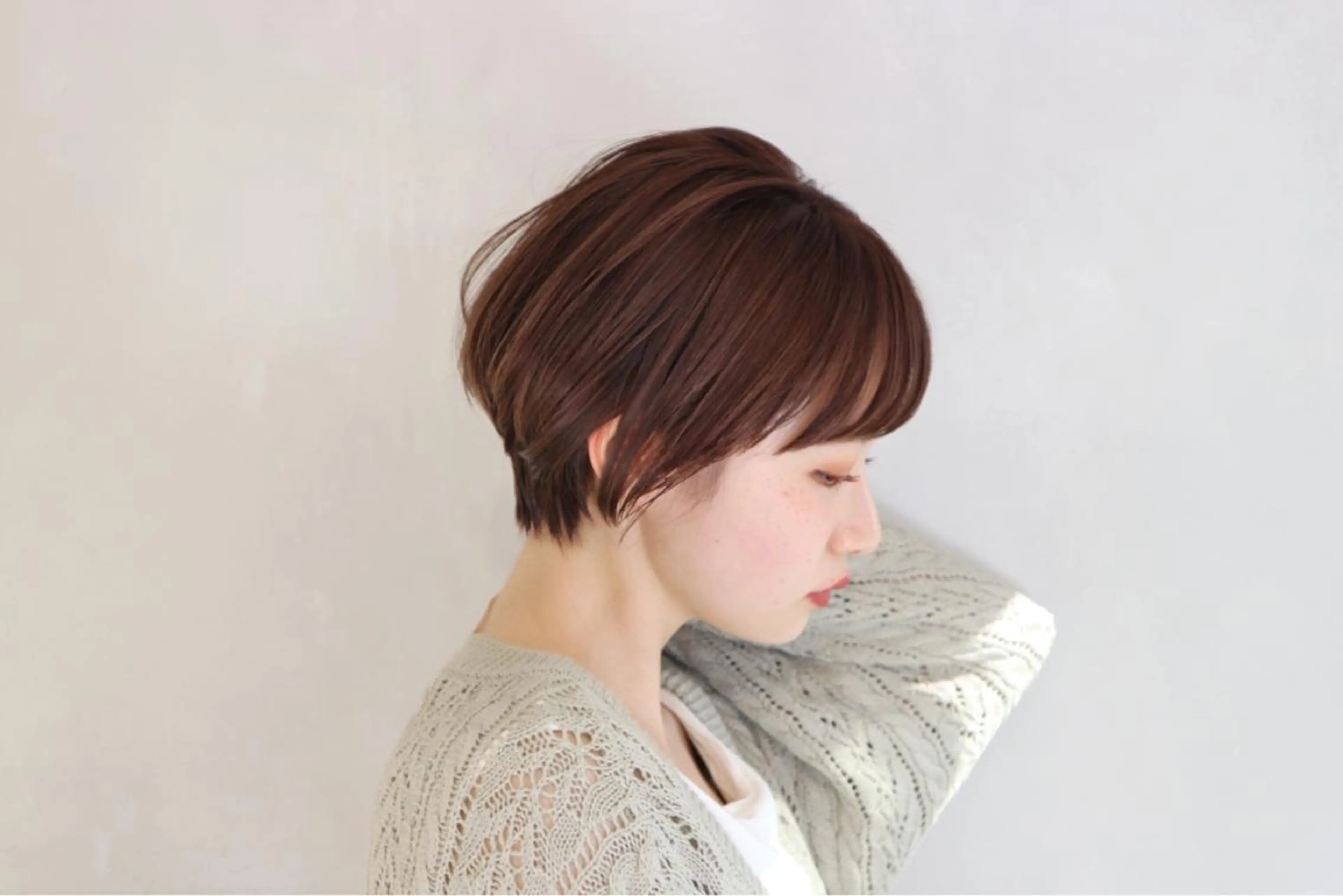 ショート カラー ショートボブ ボブ ショートヘア amber池袋所属・徳本 駿太のヘアスタイル