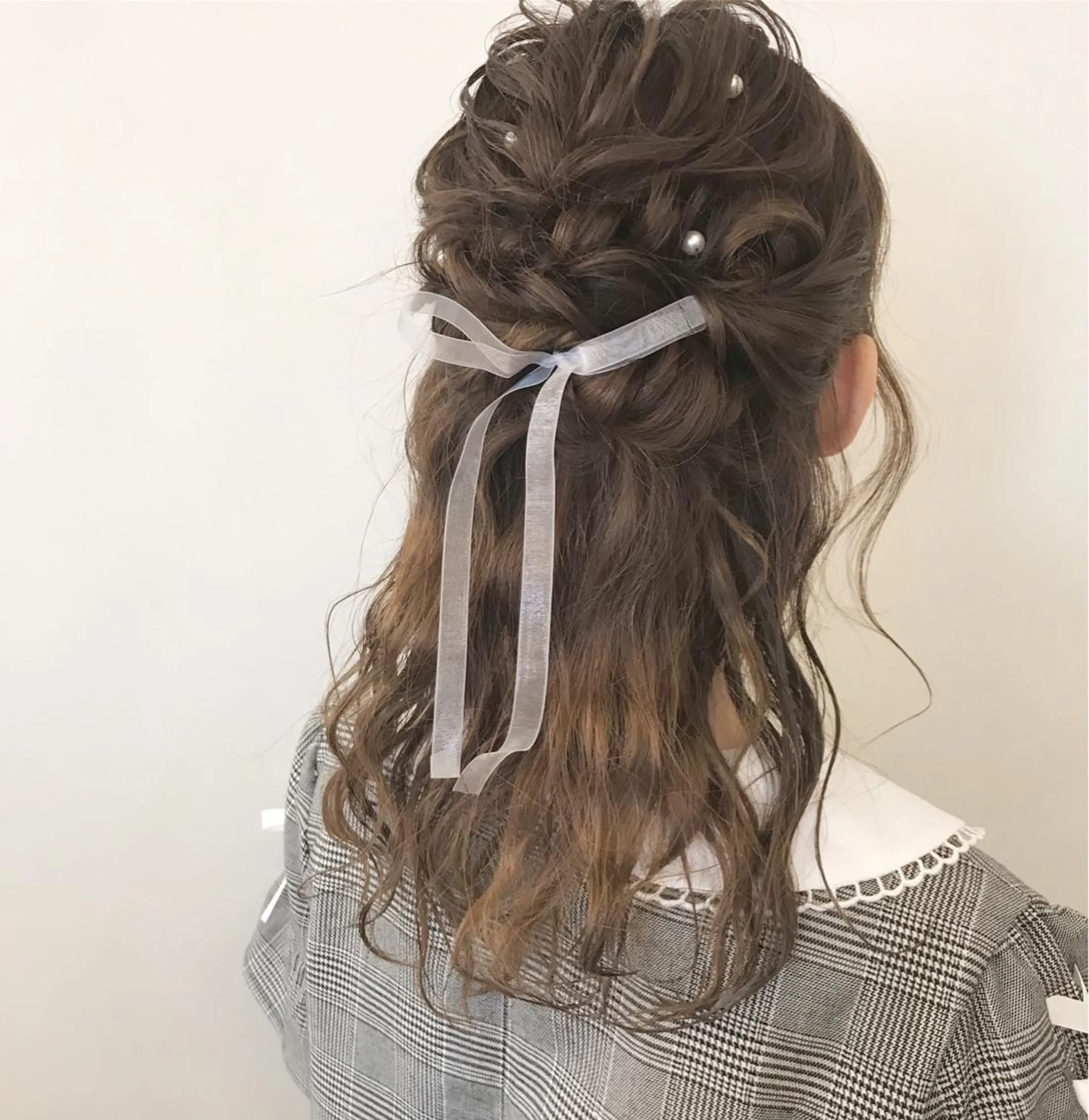 ロング カラー ヘアアレンジ ショートボブ💗 ヤマネシオリのヘアスタイル