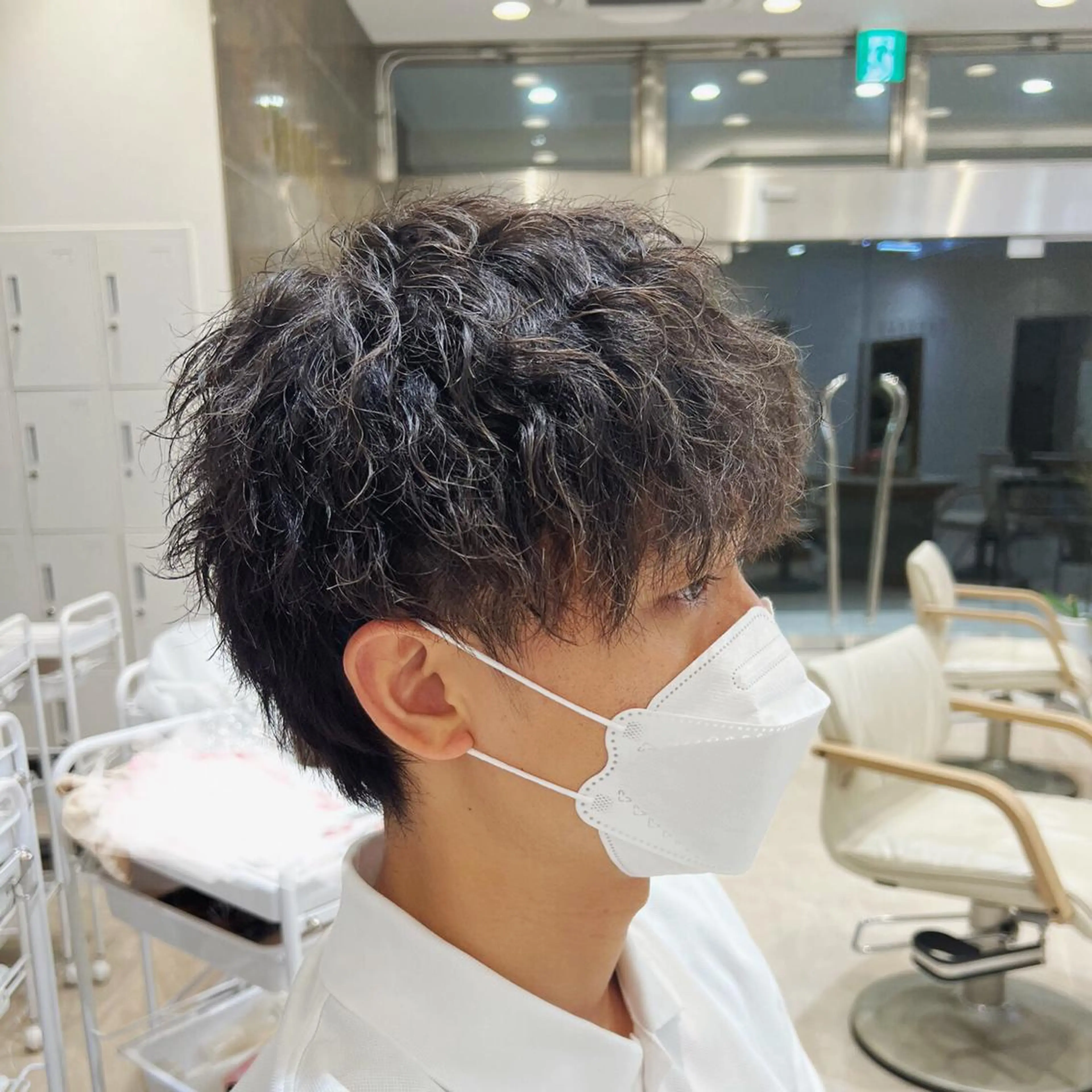 メンズ限定🔥強めツイストスパイラルパーマ（カット込み）の写真