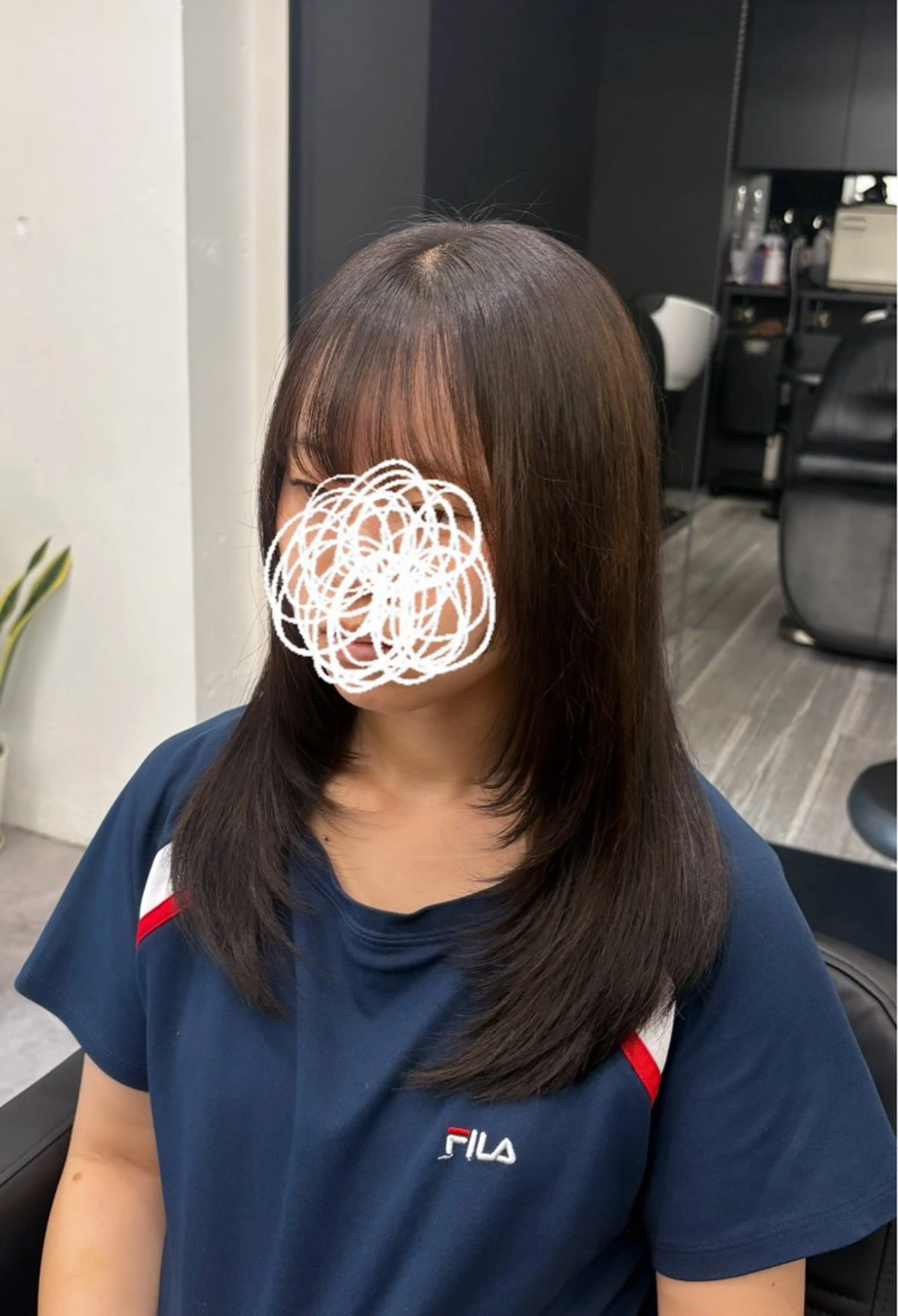 ロング カット Nail &Beauty by UNO伊勢原所属・COCO .のヘアスタイル