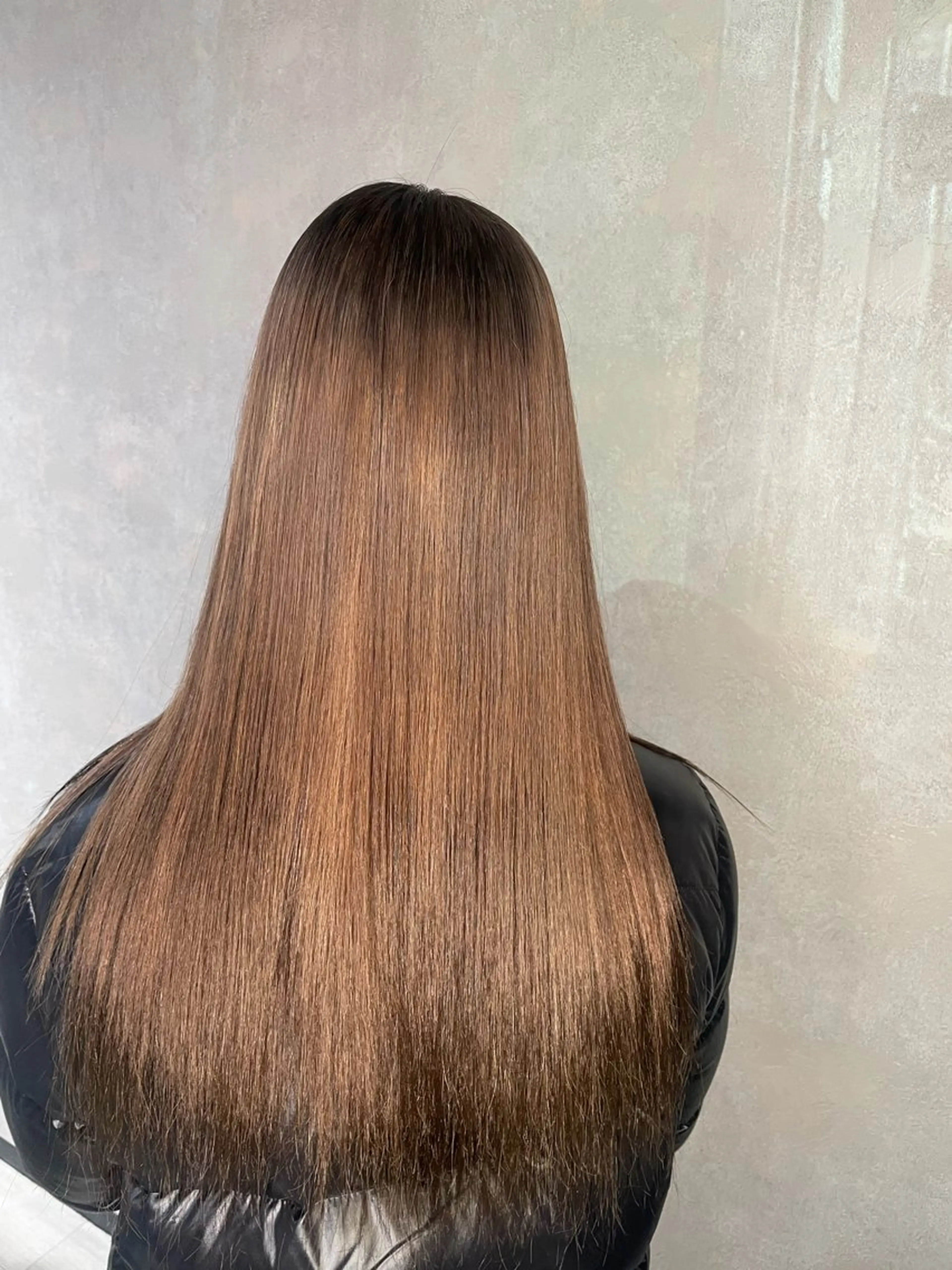 ロング ケアカラー 髪質改善 トリートメント SALOWIN ebisu所属・🫧髪質改善🫧 恵比寿　MIYUKIのヘアスタイル