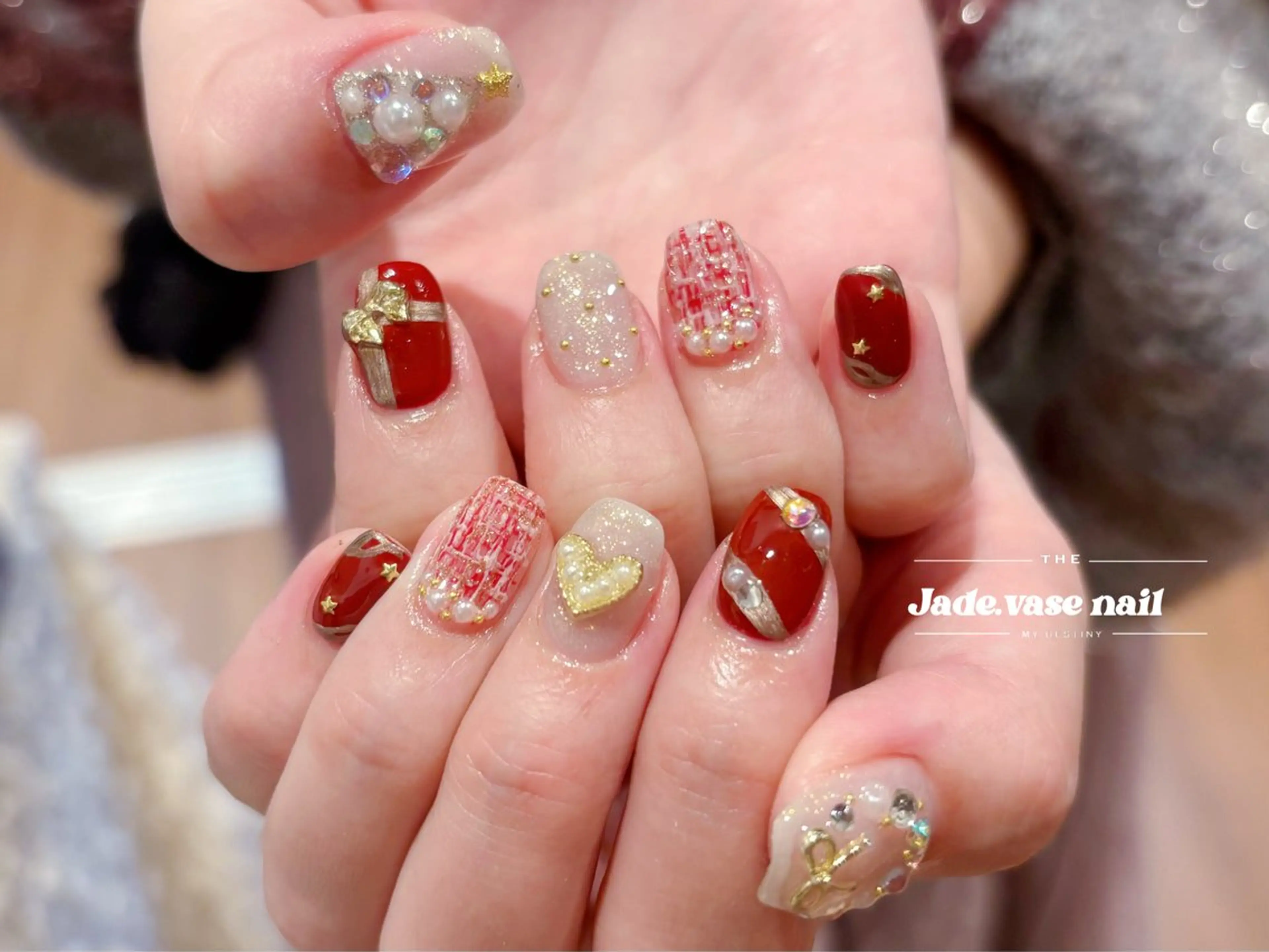 ネイル ハンドネイル ハンドケア ✰Jade.vase 银座のネイルデザイン