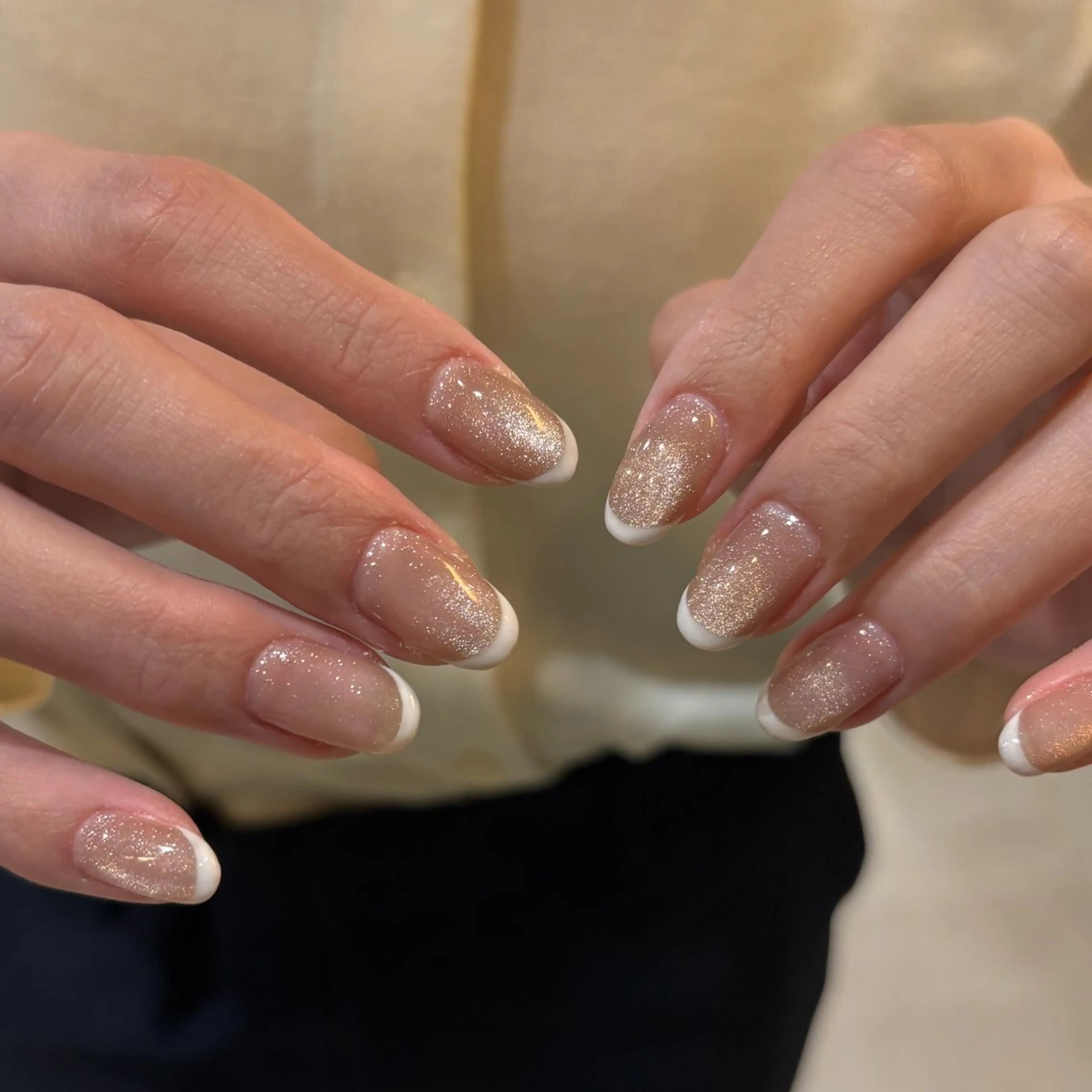 ネイル フレンチネイル ハンドネイル mood mitsukiのネイルデザイン