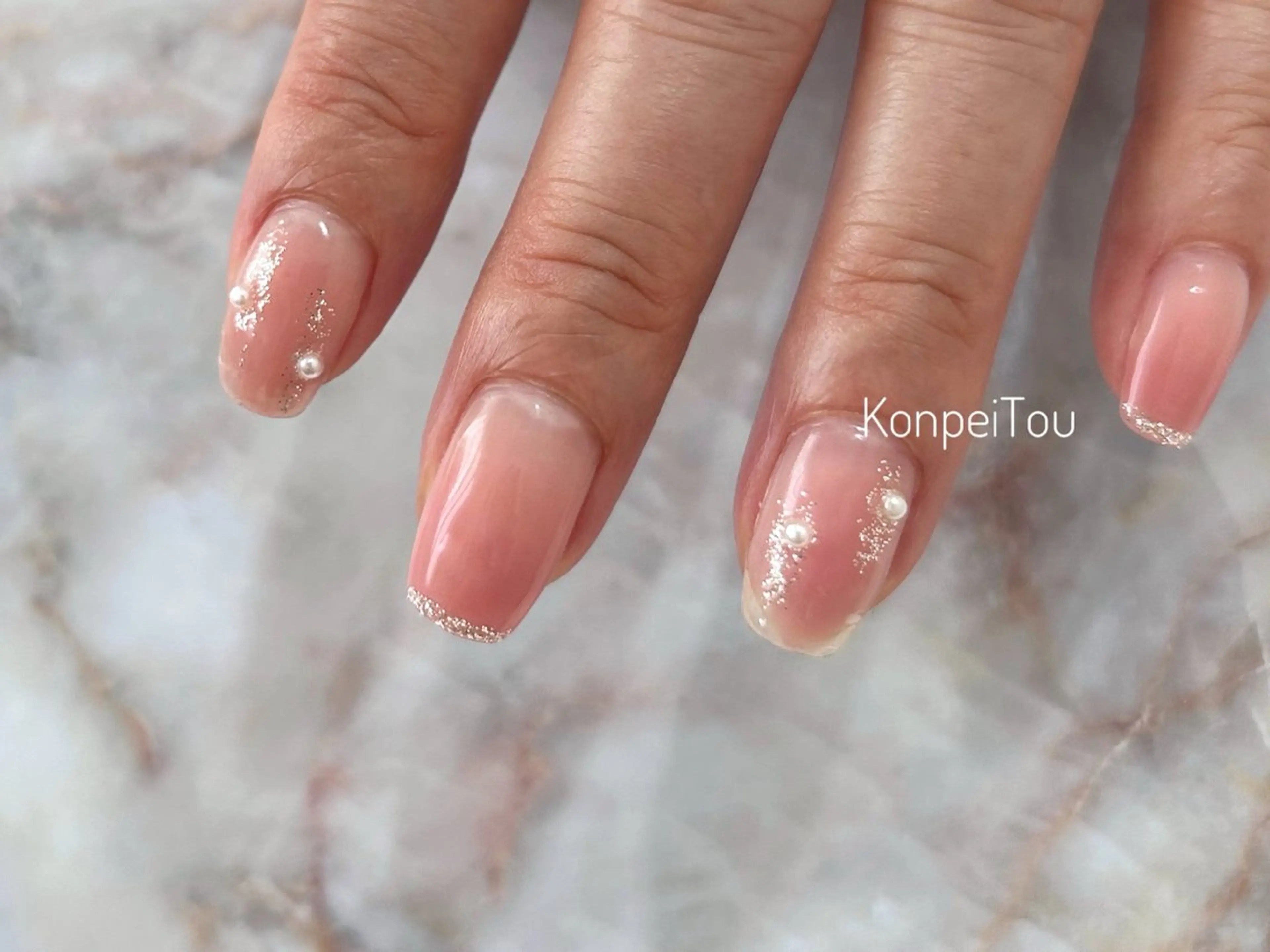 ネイル ハンドネイル おうちのネイルサロン　konpeiTou〜こんぺいとう〜所属・おうちのネイルサロン KonpeiTouのネイルデザイン