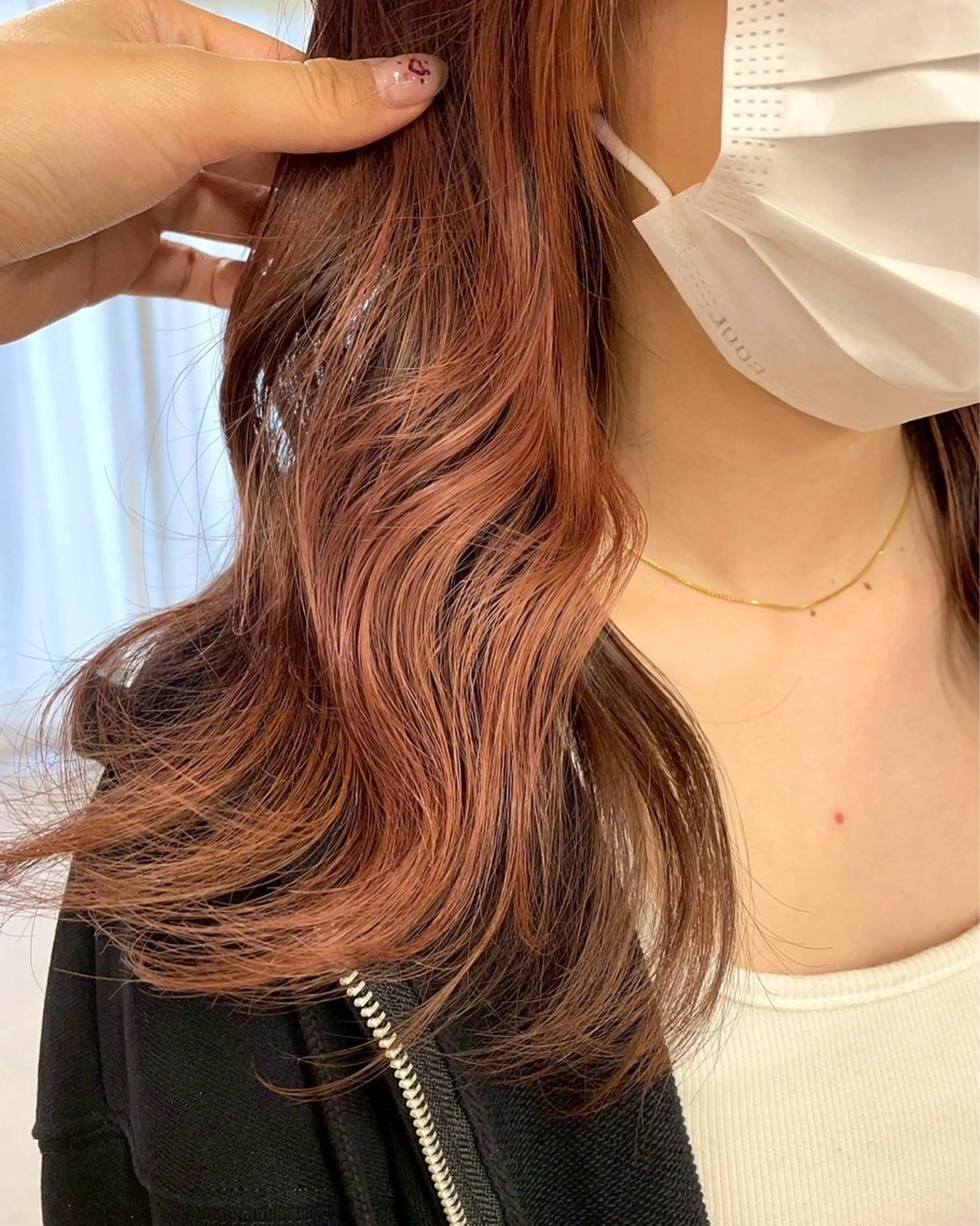 セミロング カラー ヘアカラー 🌼カット/ 艶カラー/ナナミ🌼のヘアスタイル