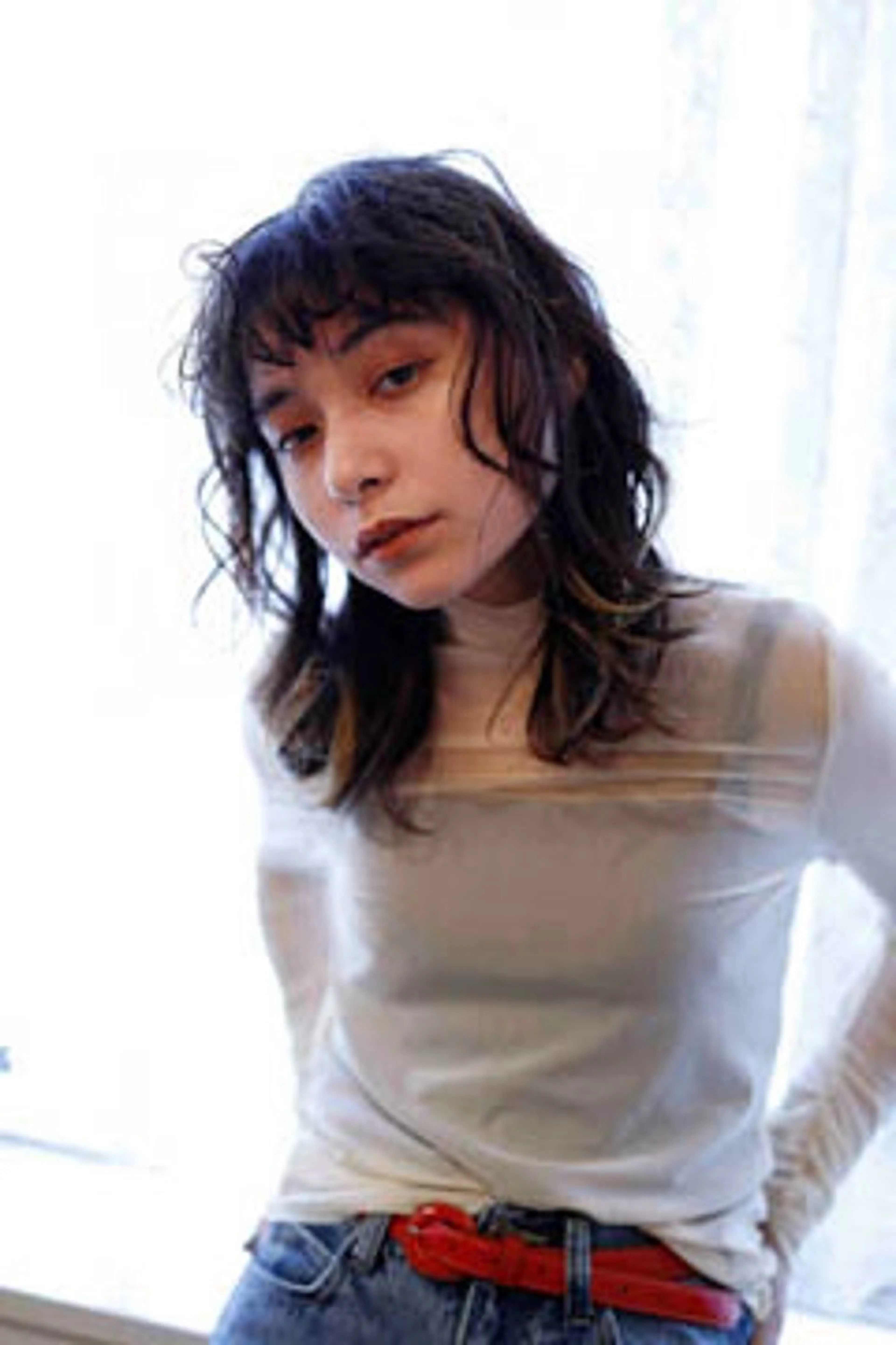 ミディアム 韓国レイヤー×髪質 改善 haru🎀のヘアスタイル