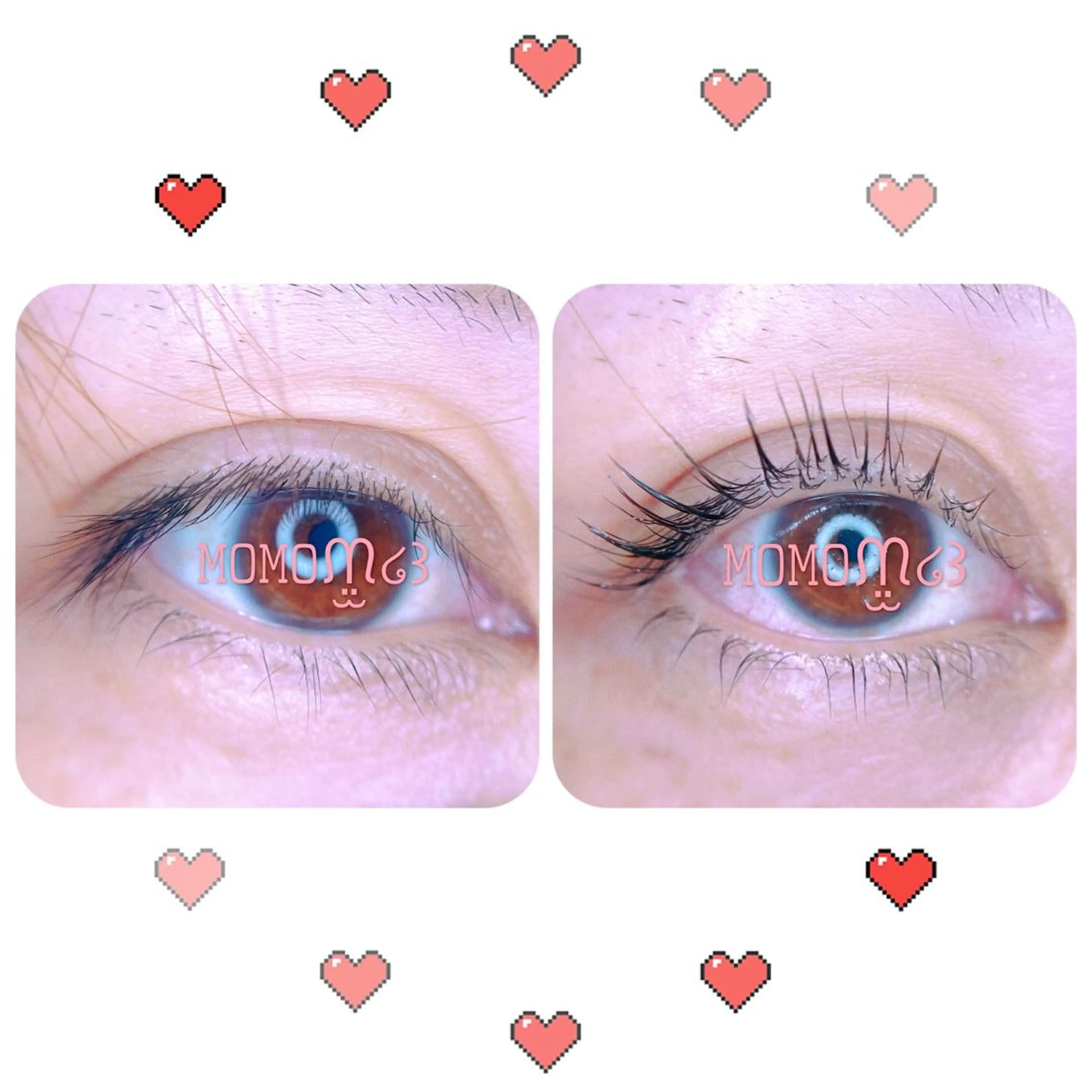 マツエク・マツパ フラットラッシュ ナチュラル パリジェンヌラッシュリフト 下まつげエクステ 一重×まつ毛パーマ モテデザインのプロ モモ🍑のマツエク・マツパデザイン