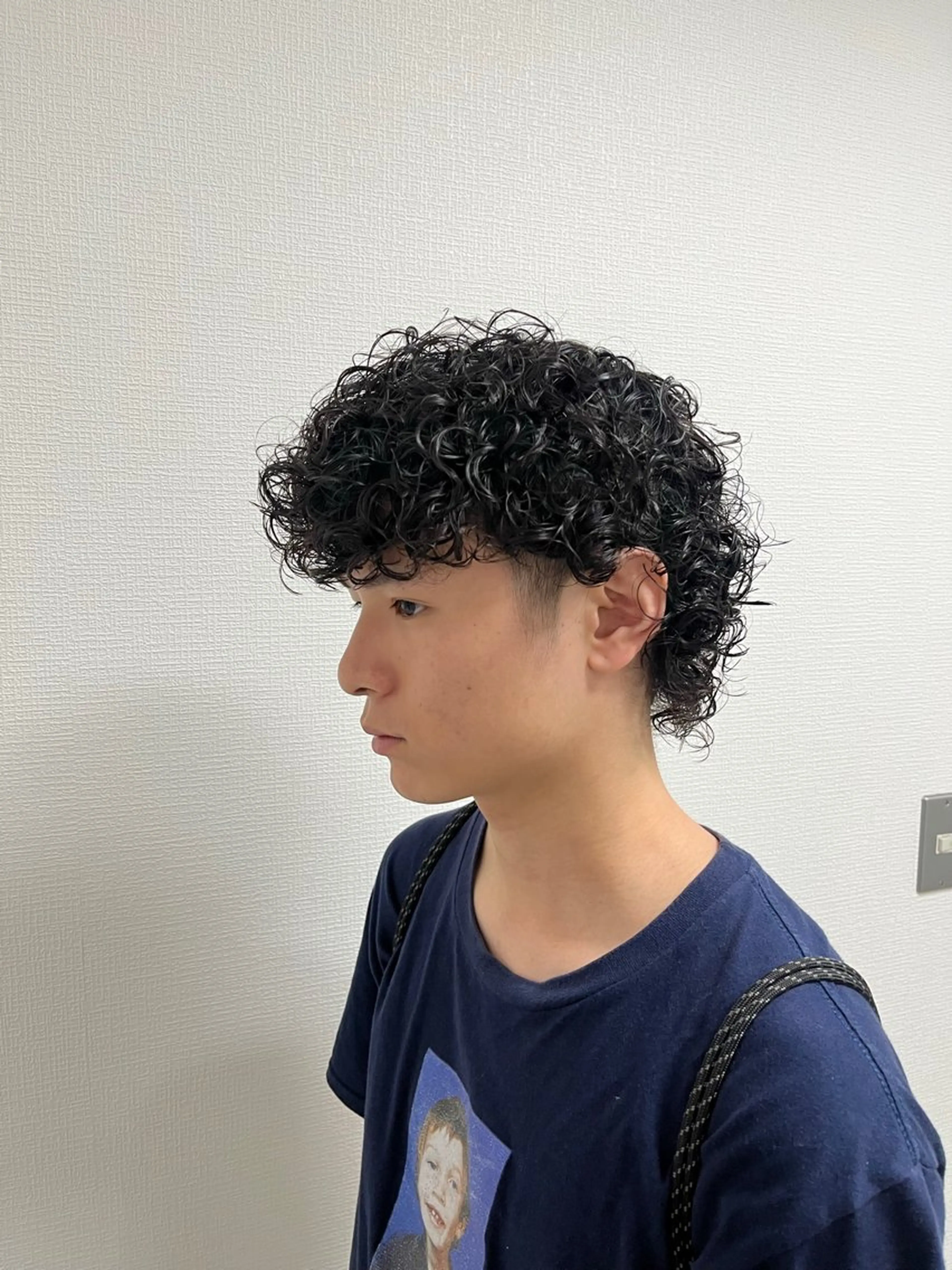 ショート カラー パーマ メンズ カット パーマ ヘアセット 🔥メンズ 特化🔥菊水皐暉🔥のヘアスタイル