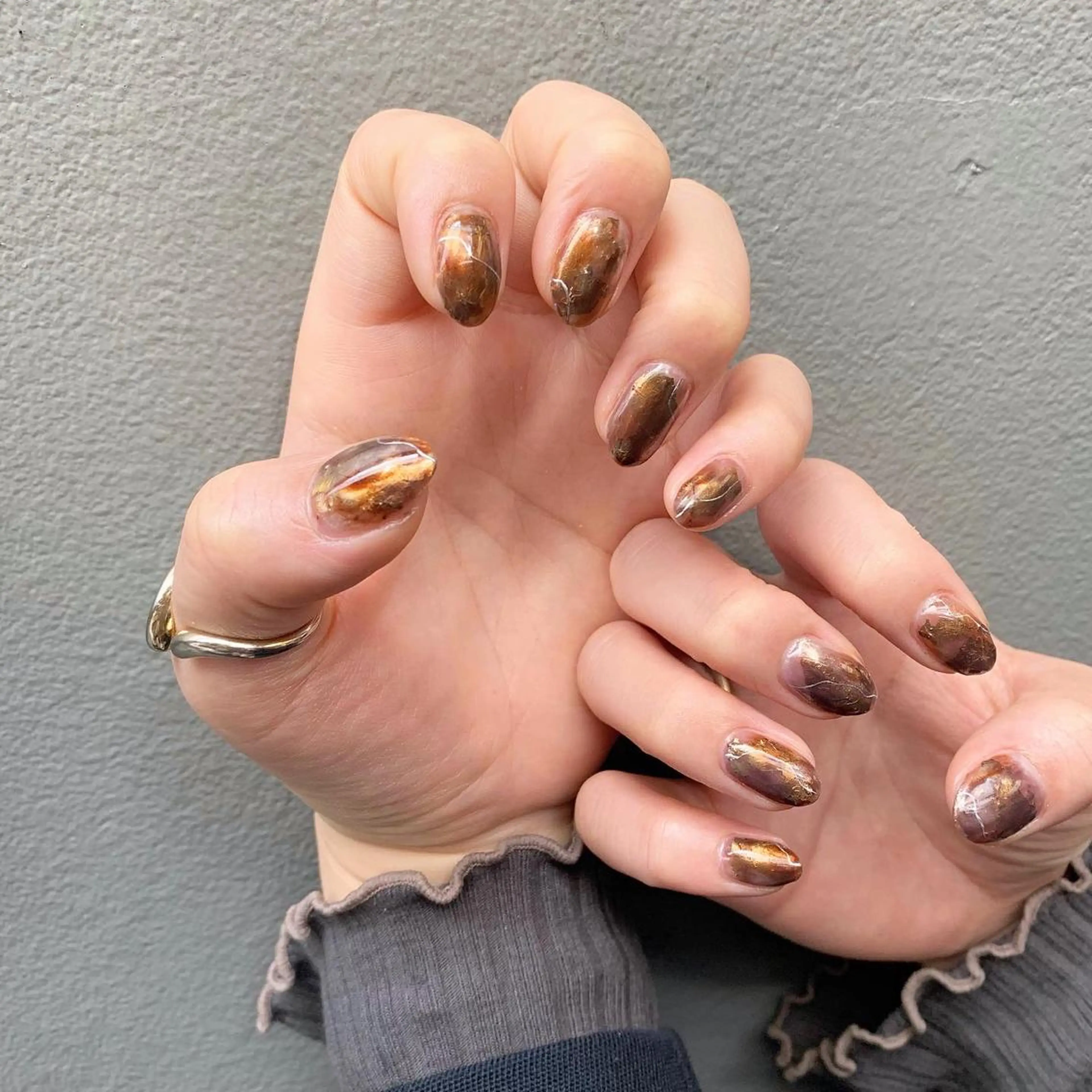 ネイル ハンドネイル ゆびのさき所属・shiho /Petillantのネイルデザイン