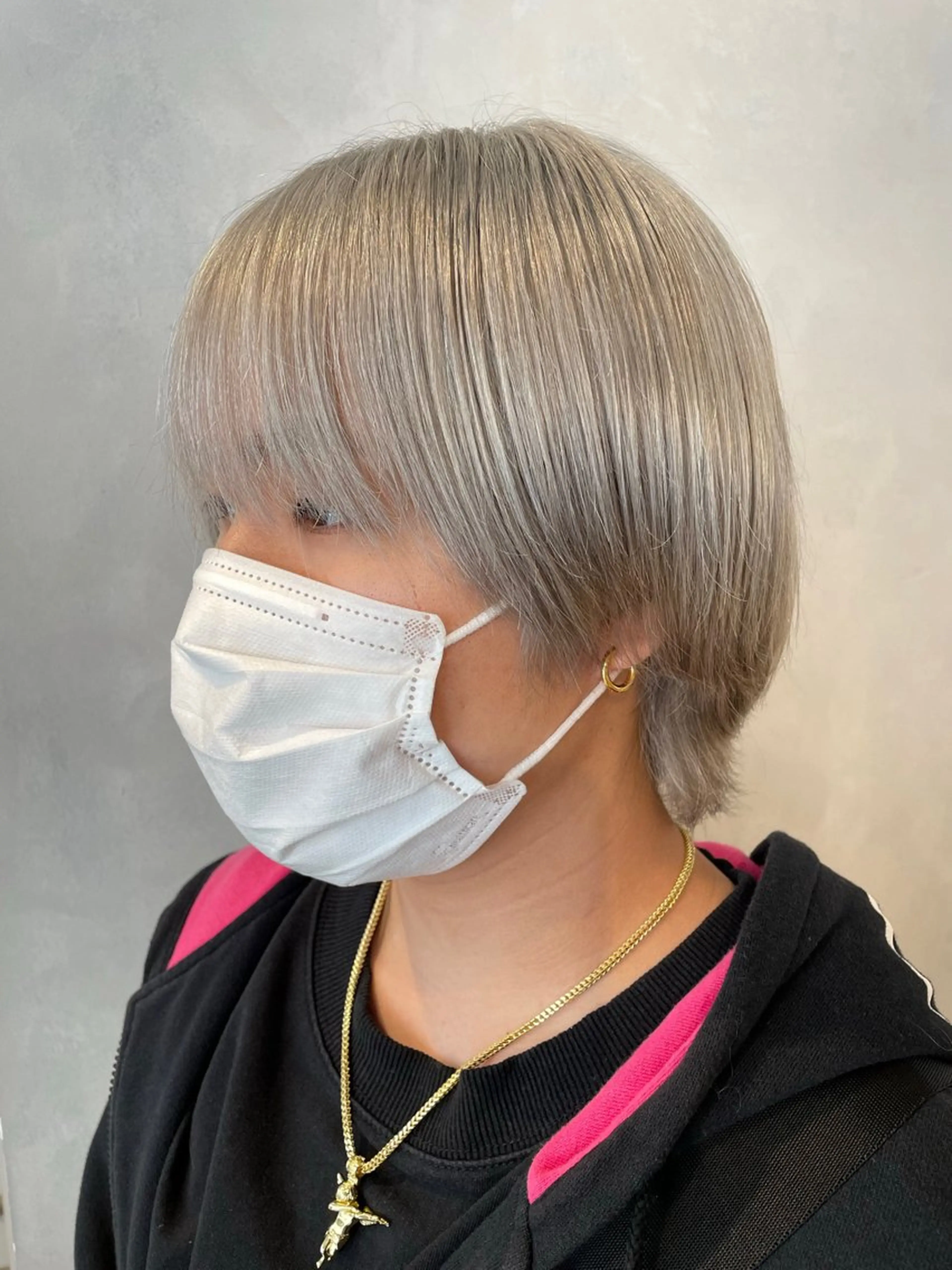 ショート カット ヘアカラー トリートメント 渋谷レイヤーカット/ 暖色艶カラー🩵高橋のヘアスタイル
