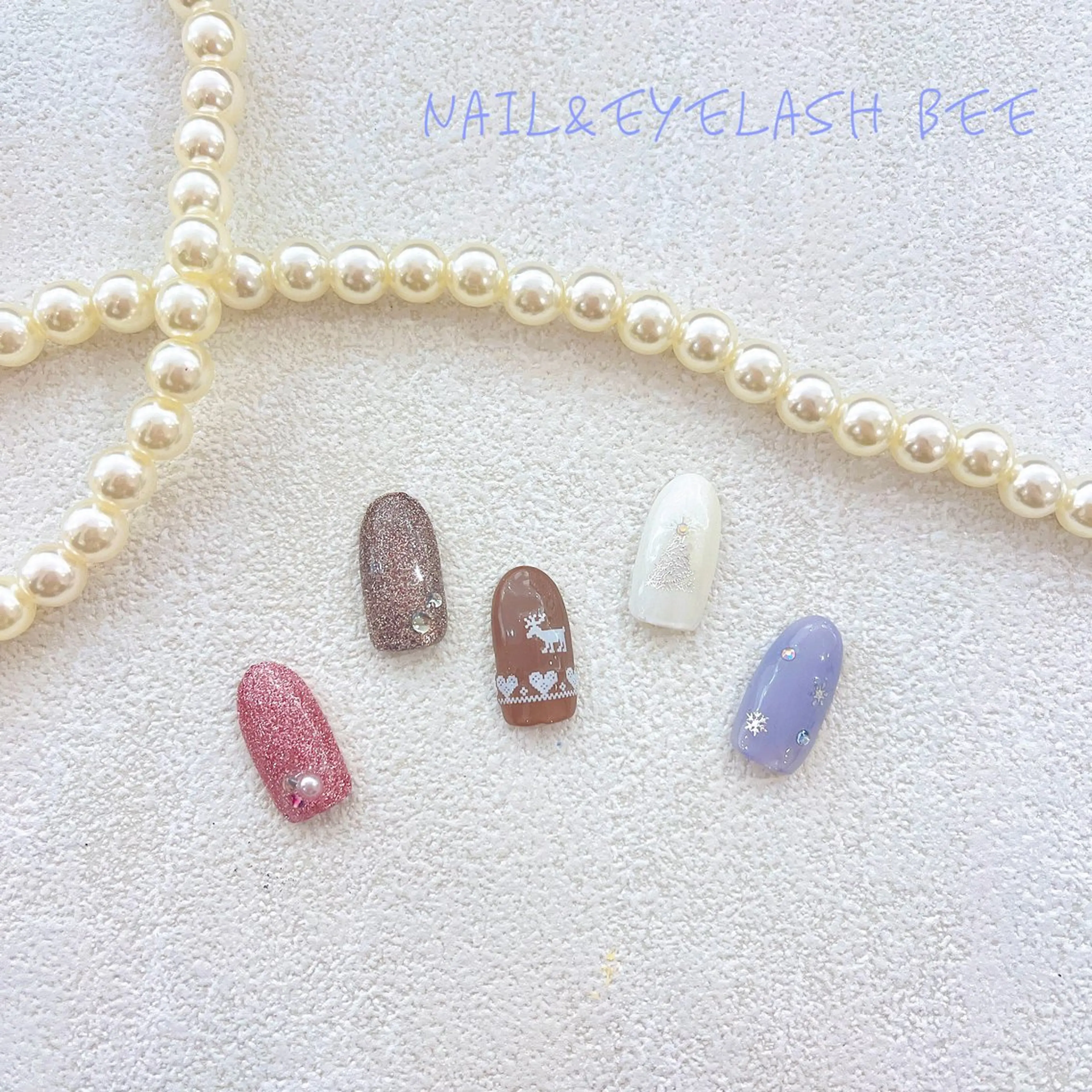 ネイル NailBee銀座店 🤎Akaのネイルデザイン
