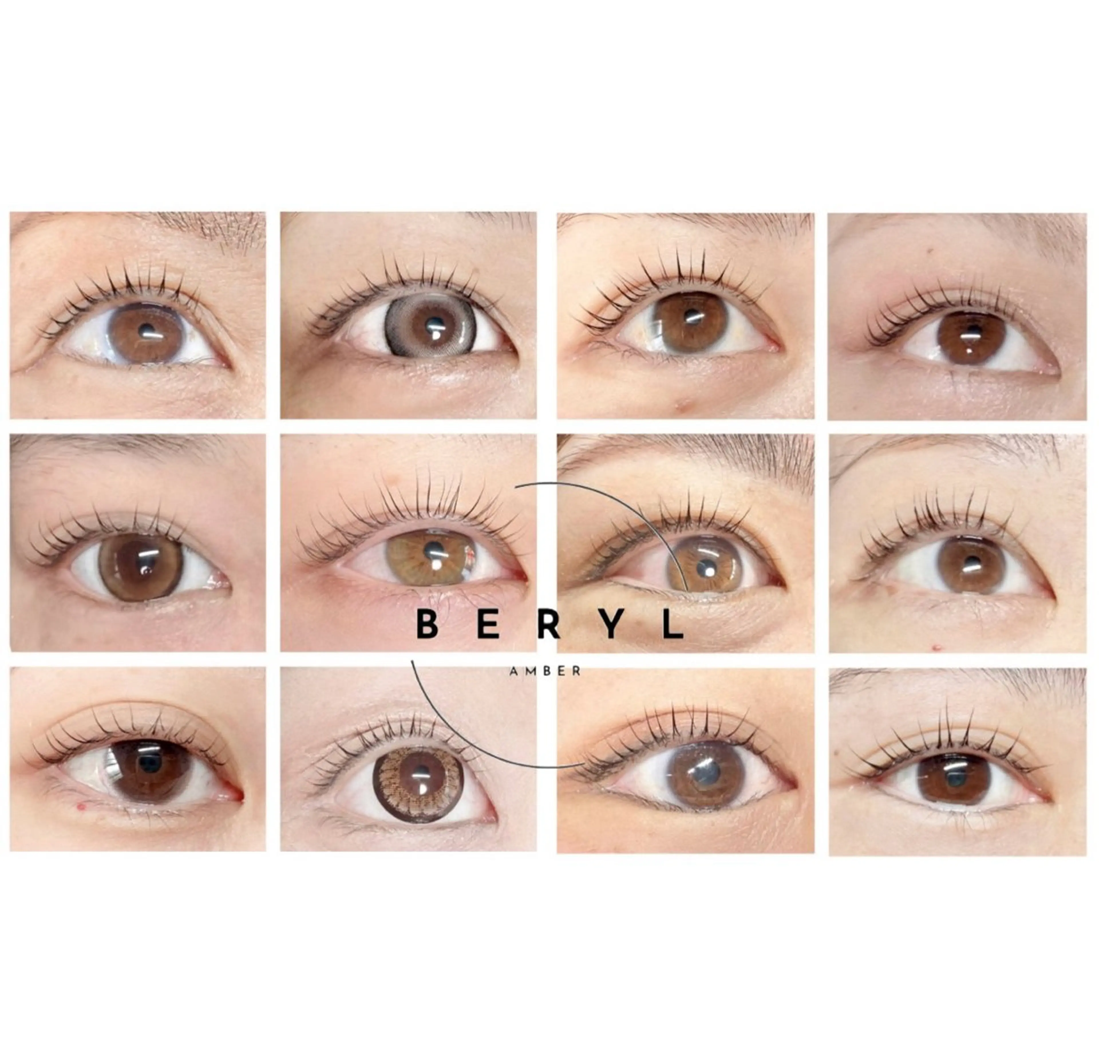 マツエク・マツパ BERYL RINAのマツエク・マツパデザイン