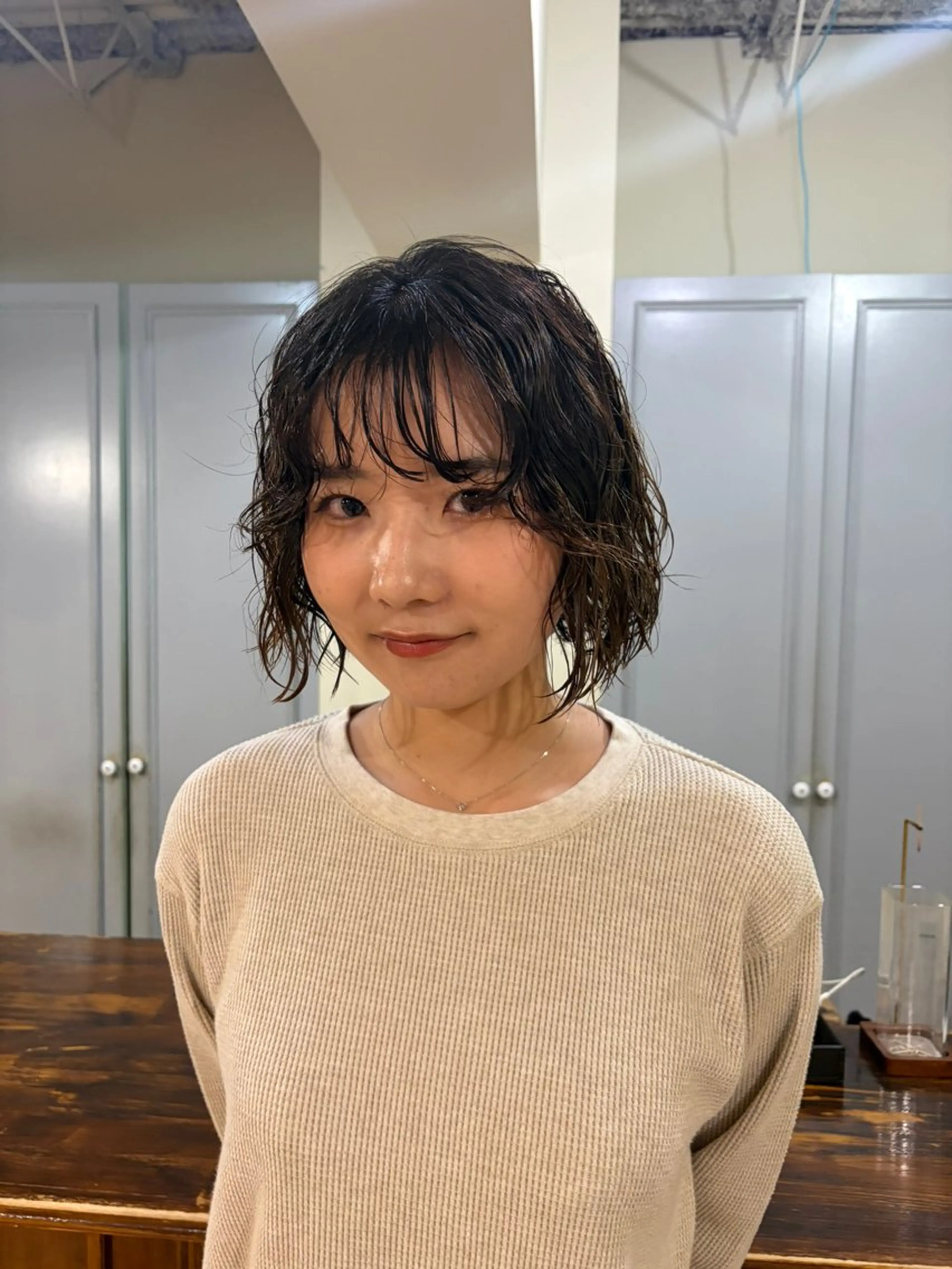 ショート パーマ カット パーマ 🤩噂のMr.髪ポジ ティブ®️yu🤩のヘアスタイル