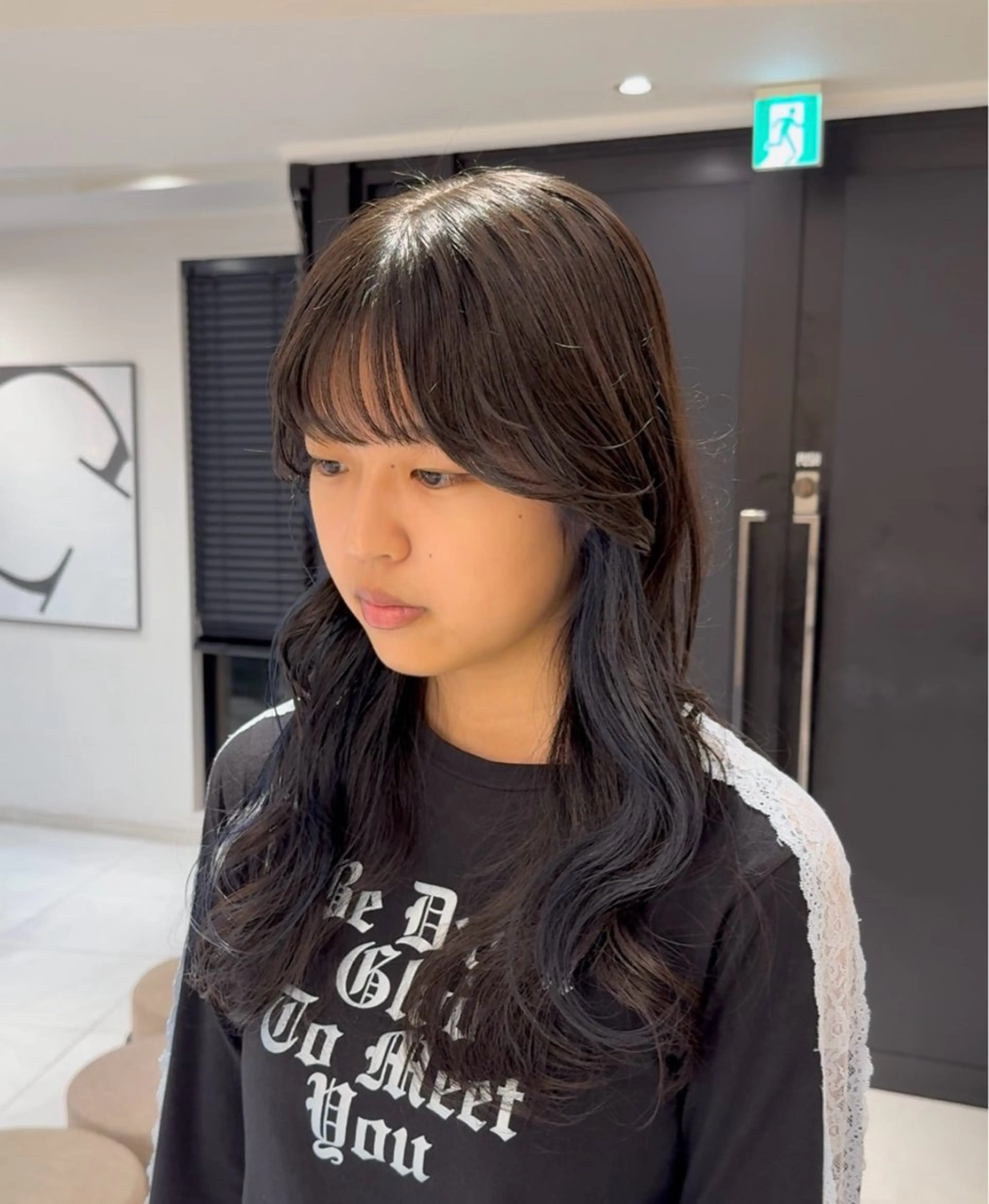 ロング カラー ブリーチ イヤリングカラー ヘアカラー トリートメント ヘッドスパ 艶髪/ロングモデル 募集🫧terukaのヘアスタイル