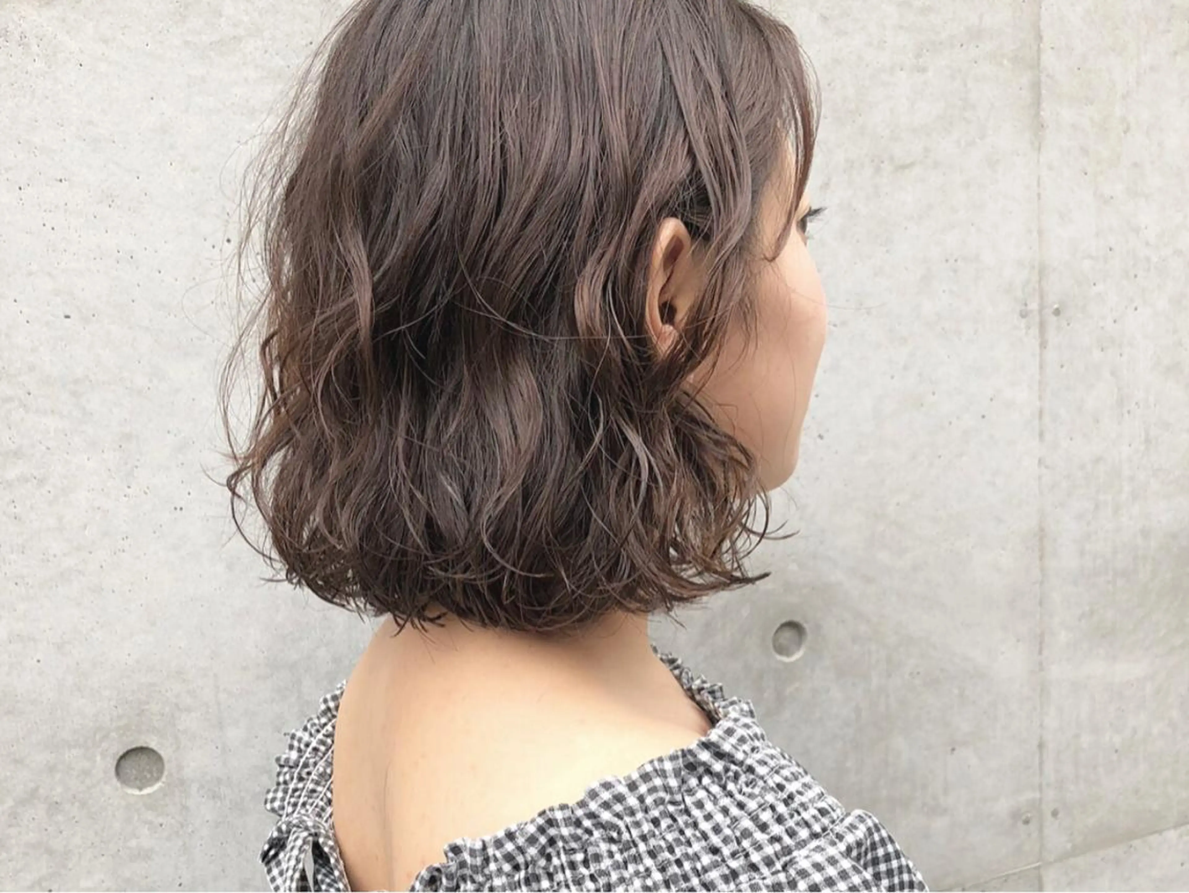 パーマ THE DAY所属・AKI HASHIMOTOのヘアスタイル