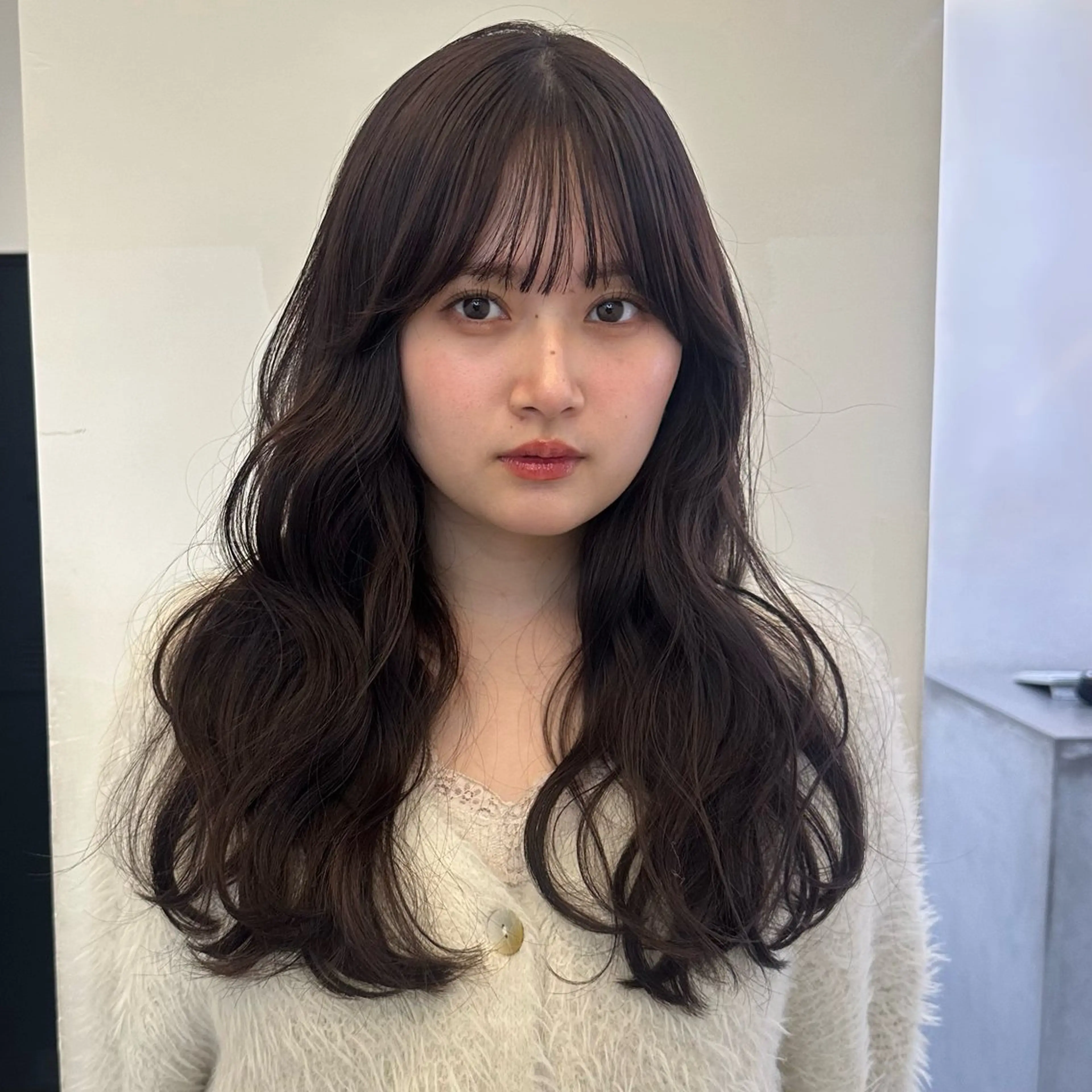 ロング ヘアカラー 韓国レイヤー/艶髪/ manami🥣のヘアスタイル