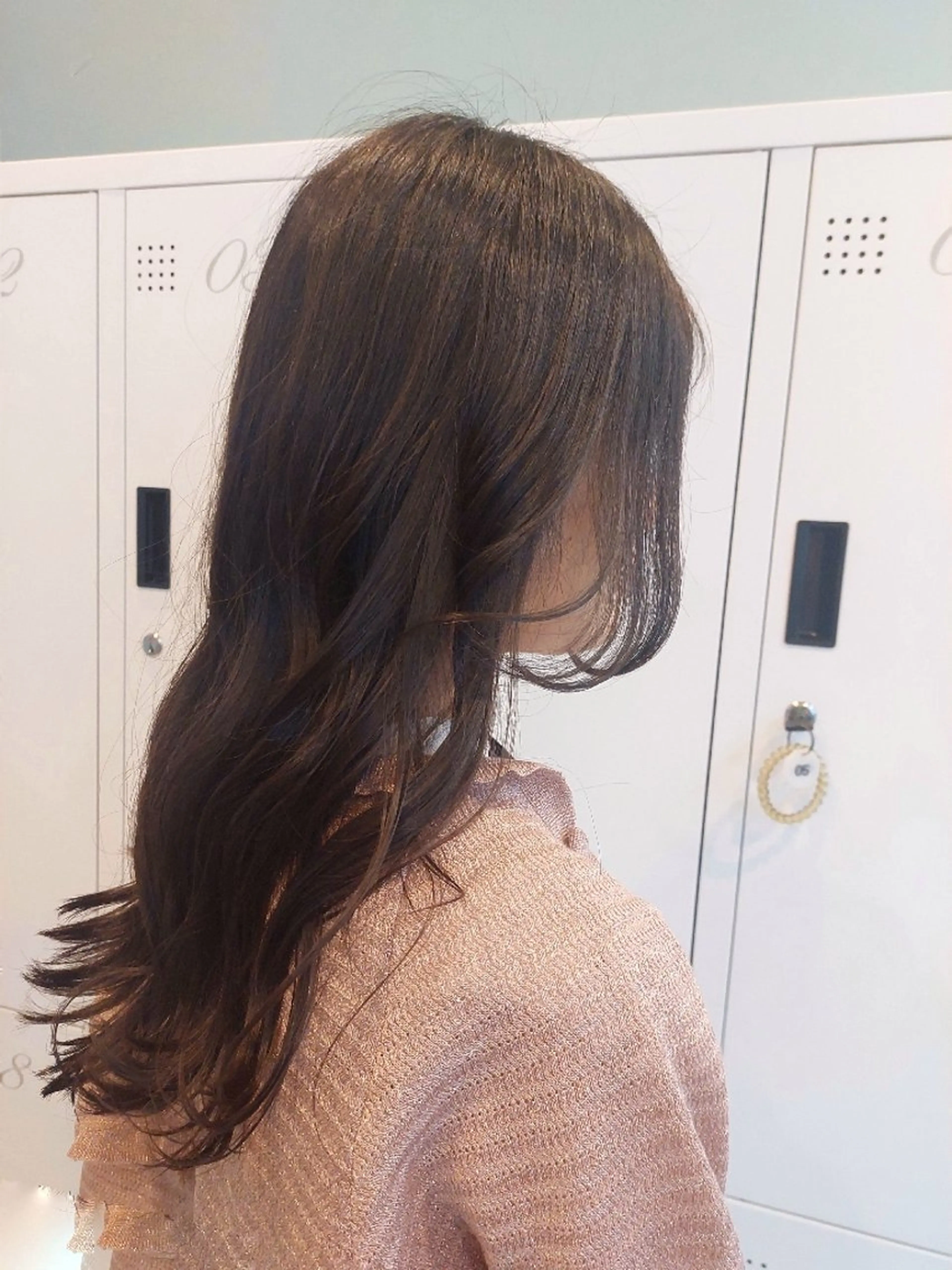 ロング 暗髪艶カラー/ 髪質改善TR/maiのヘアスタイル