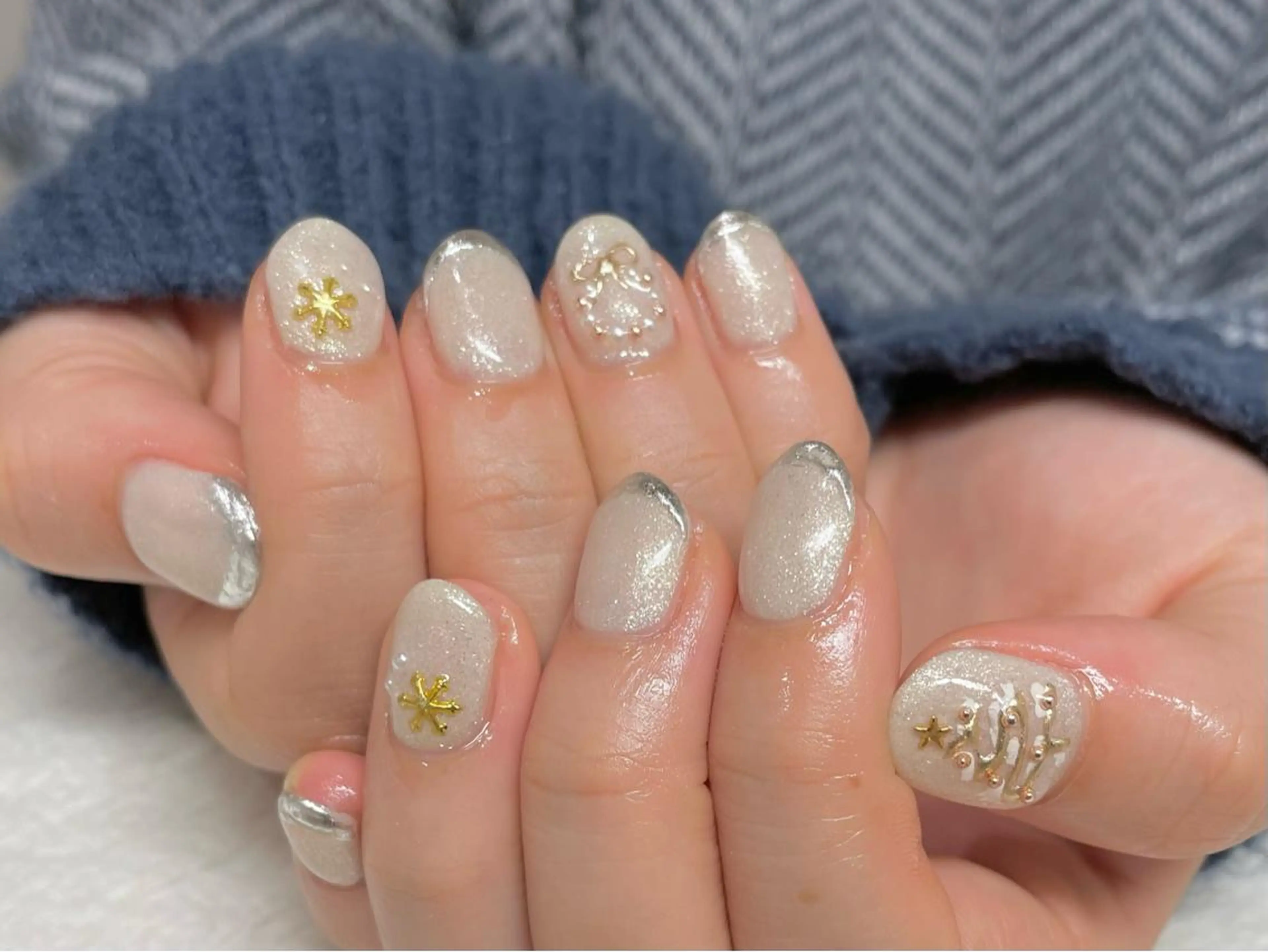 ネイル ミラーネイル riri nail所属・riri-nail Rie Endoのネイルデザイン