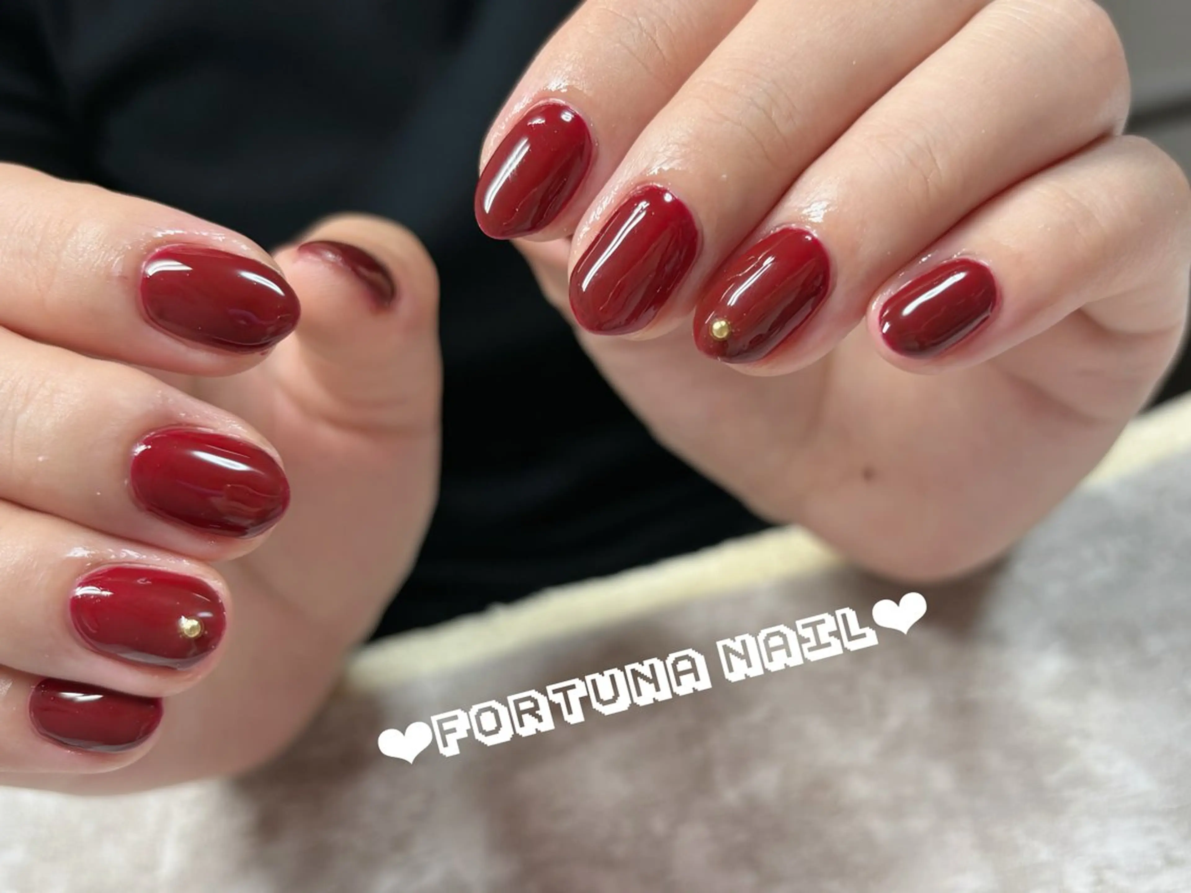 ハンドネイル ハンドケア Nail •Head スパFortunaのネイルデザイン