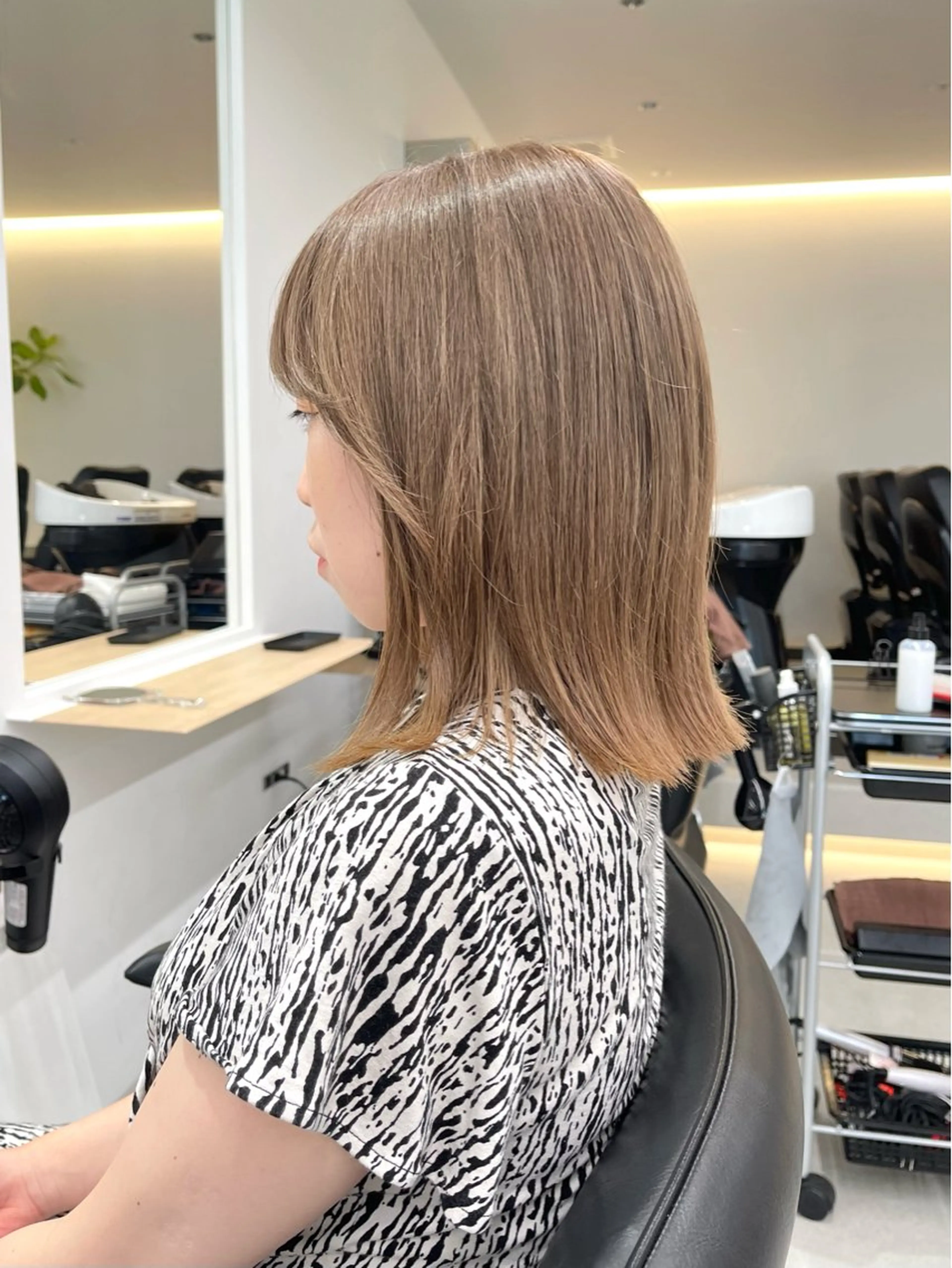 ミディアム an🦋ショートボブ 【蔵前】のヘアスタイル