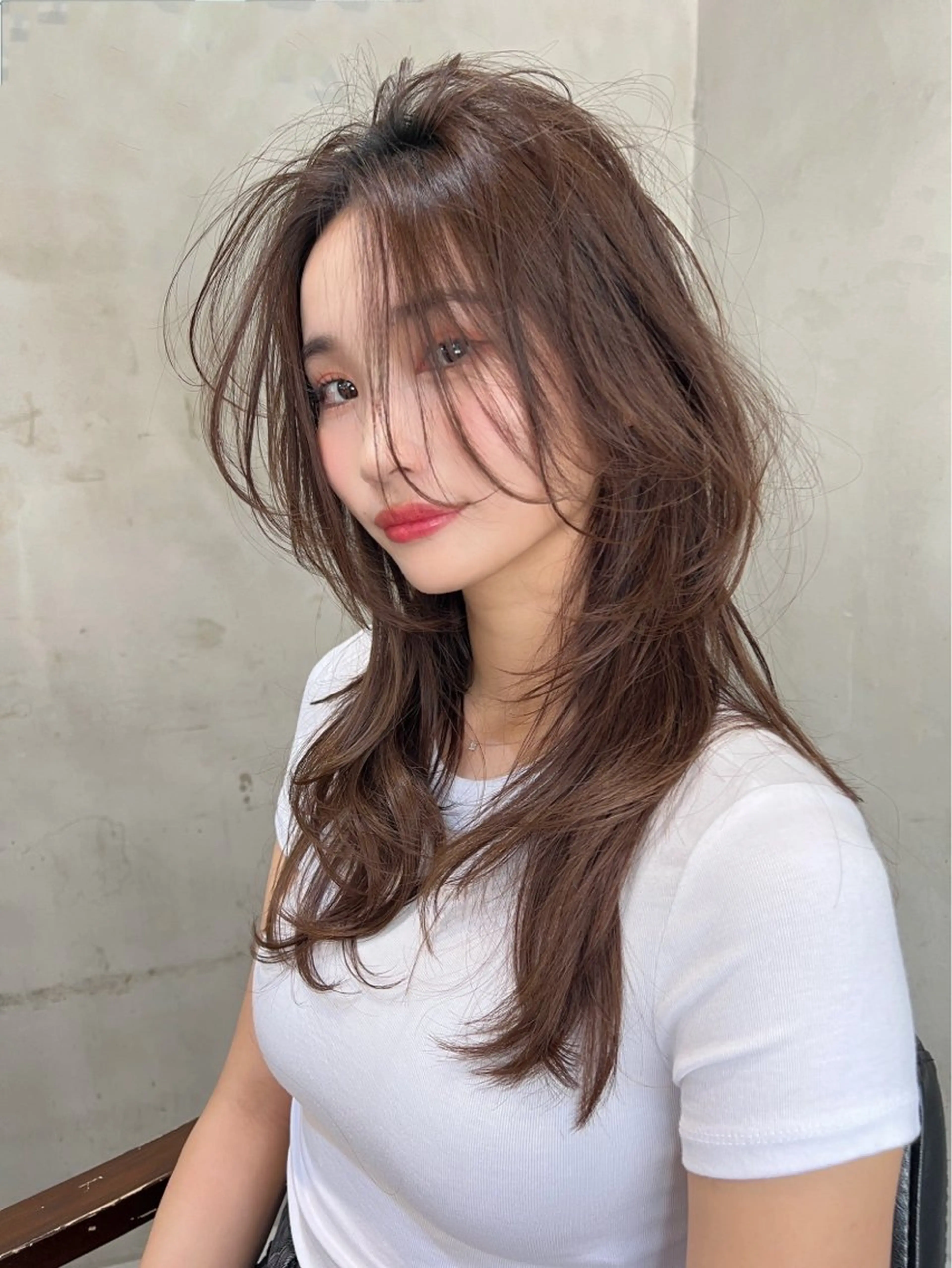 ロング 透明感カラー/ 髪質改善/ねねのヘアスタイル