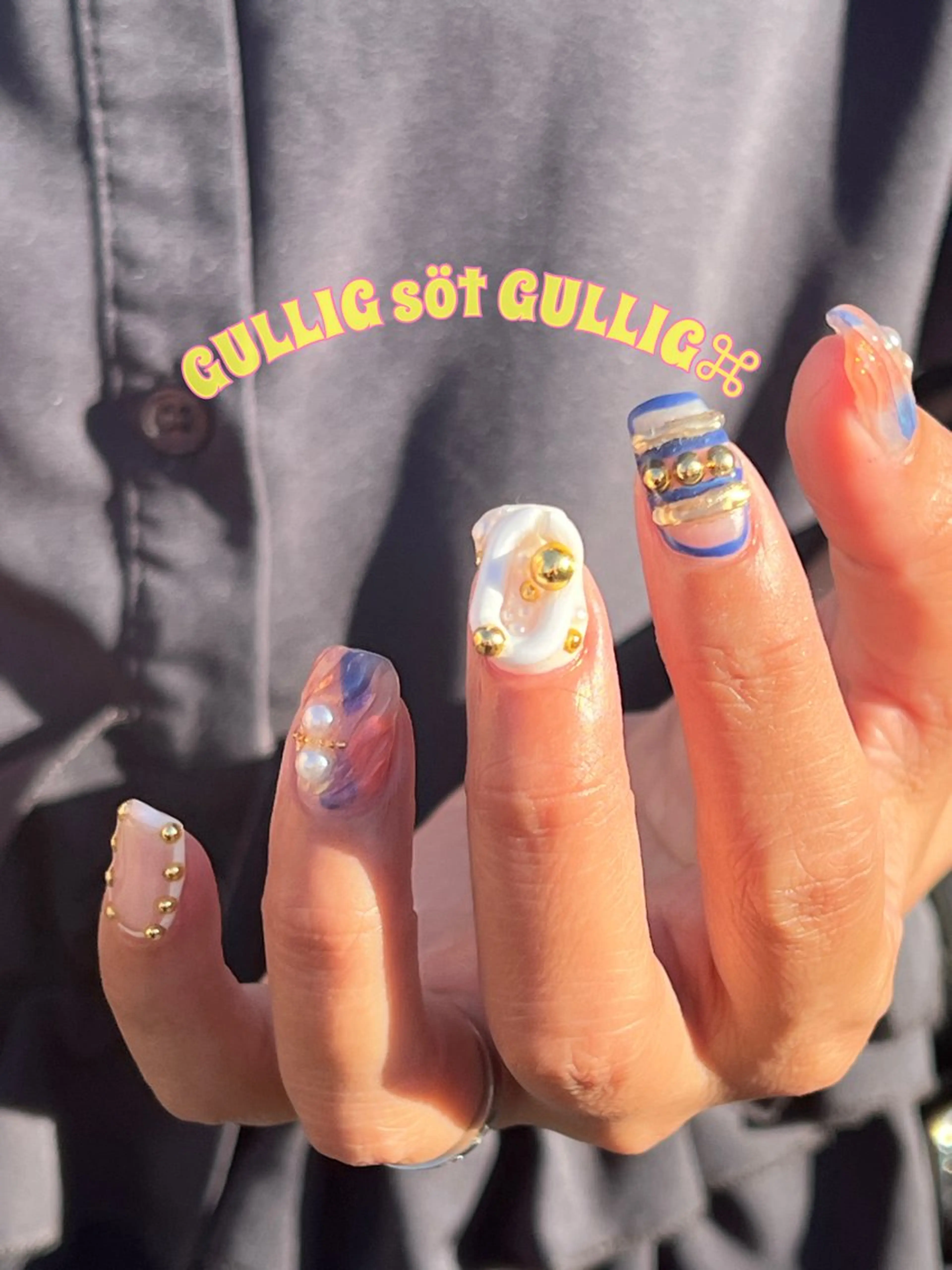 ネイル ハンドネイル フットネイル GULLIG söt GULLIGのネイルデザイン