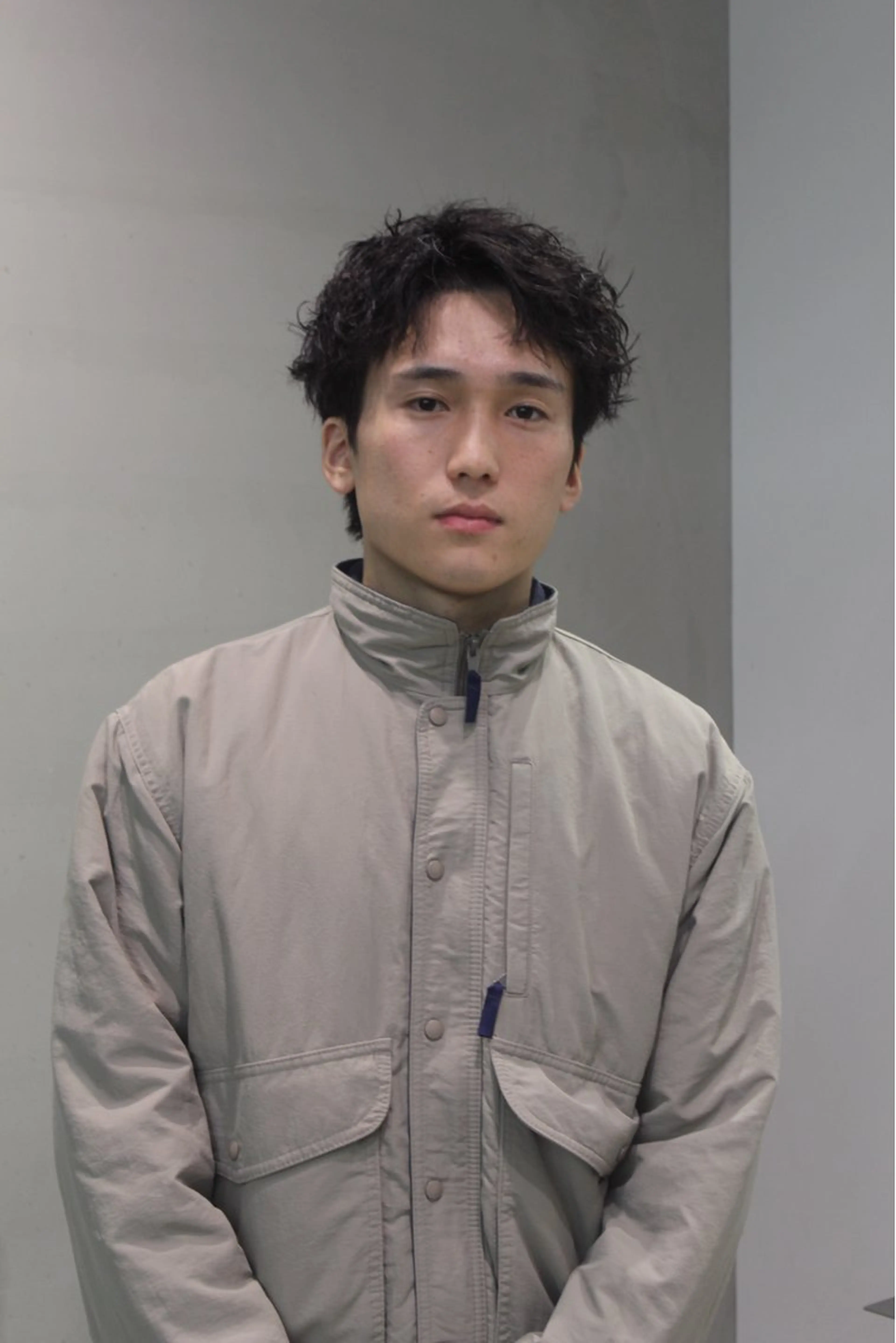 ショート パーマ メンズ カット パーマ fifth天神メンズ パーマ職人/山口皓大のヘアスタイル