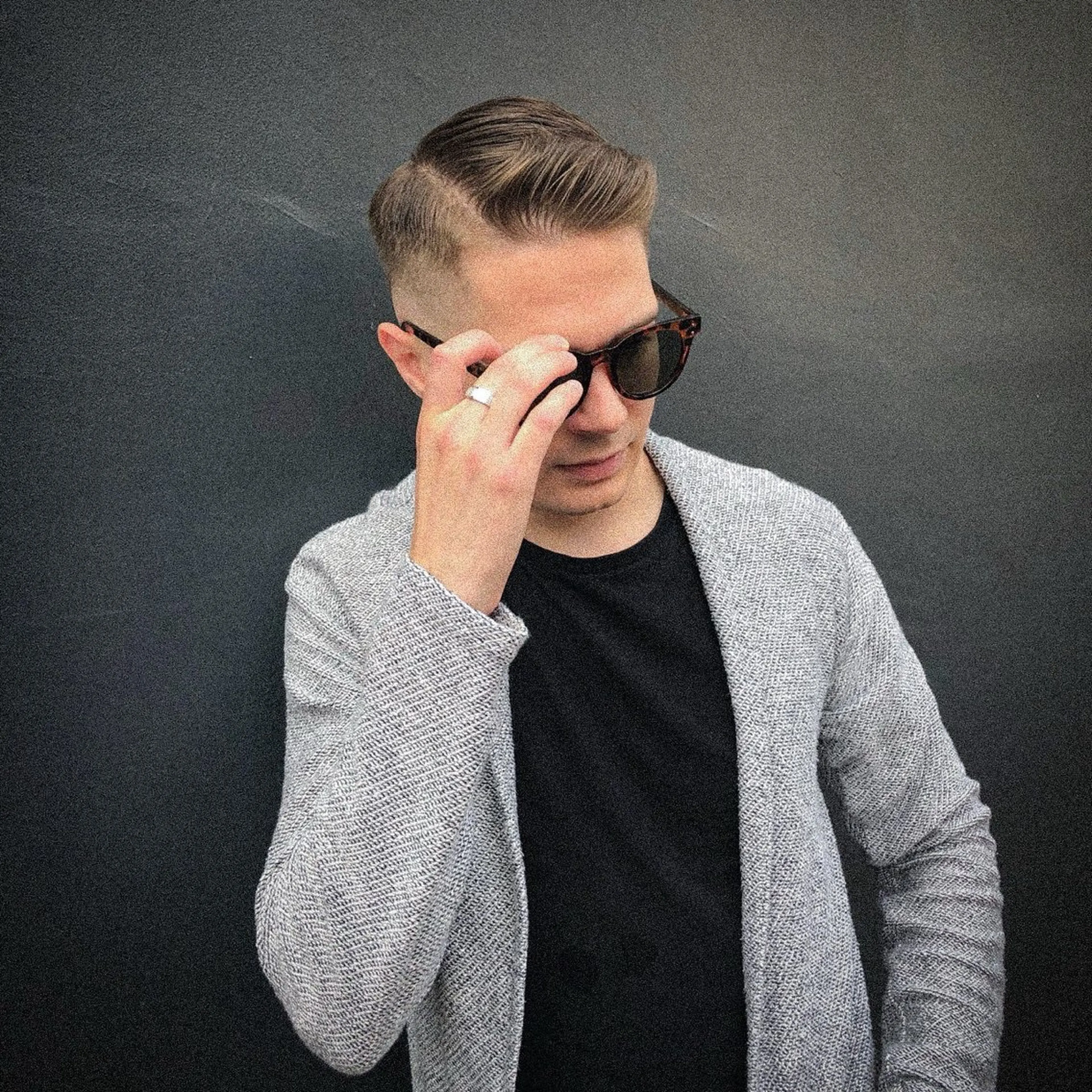 ショート THE MAN LeverageNewYork所属・海外メンズヘア モリケンのヘアスタイル