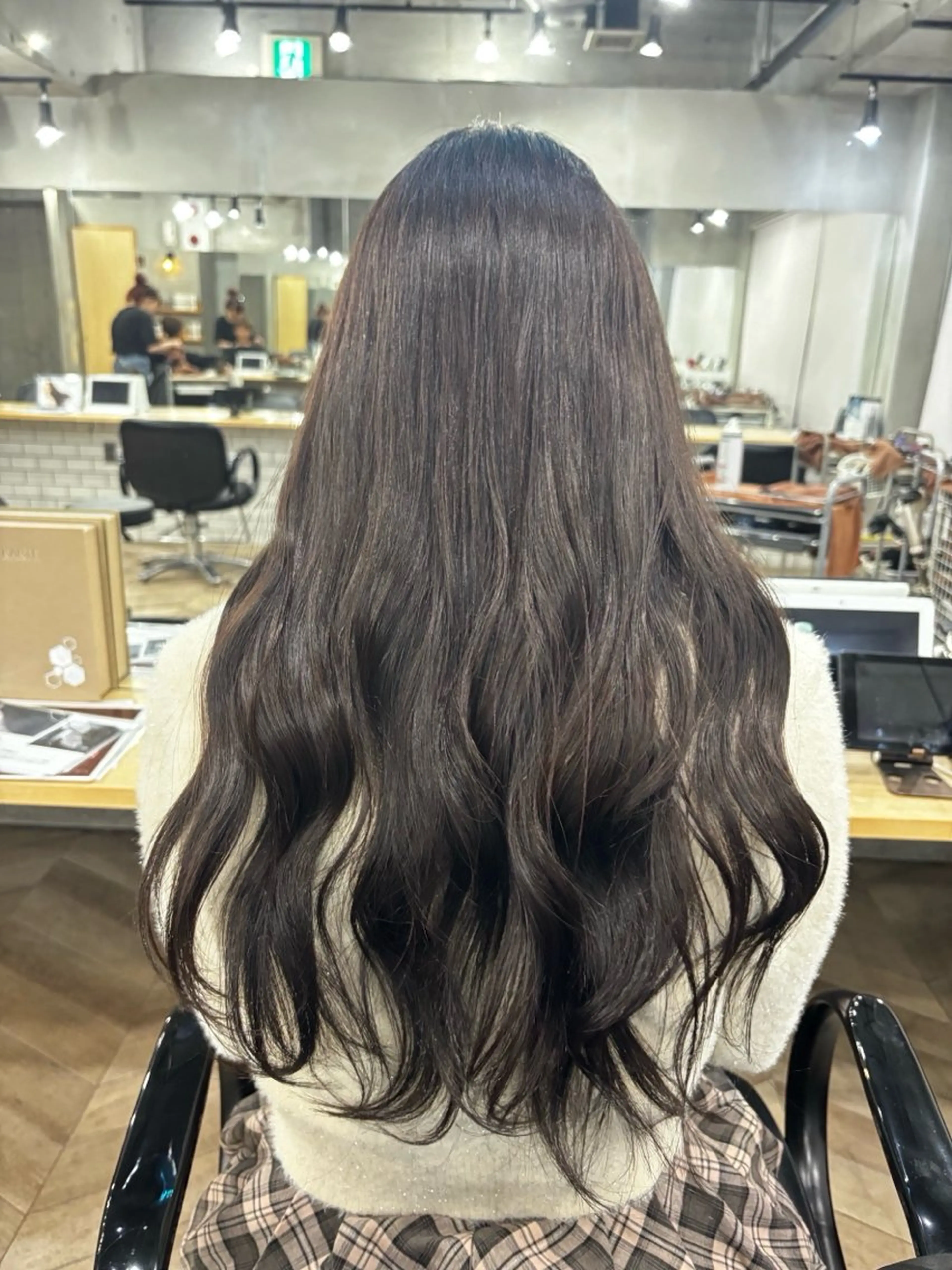 ロング カラー ANGELICA ゆづのヘアスタイル