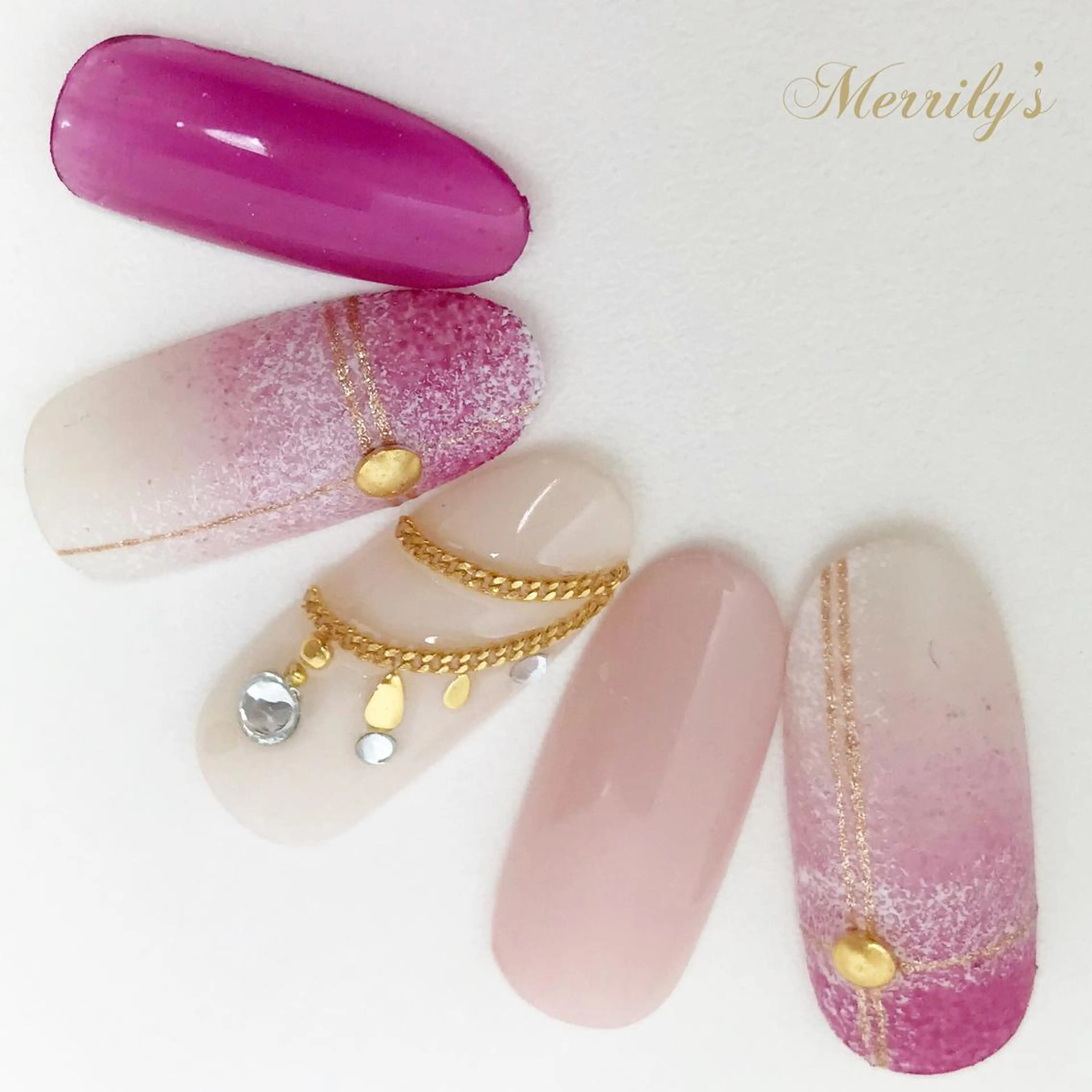 ネイル Merrily's所属・Merrily's Hagi Minaのネイルデザイン