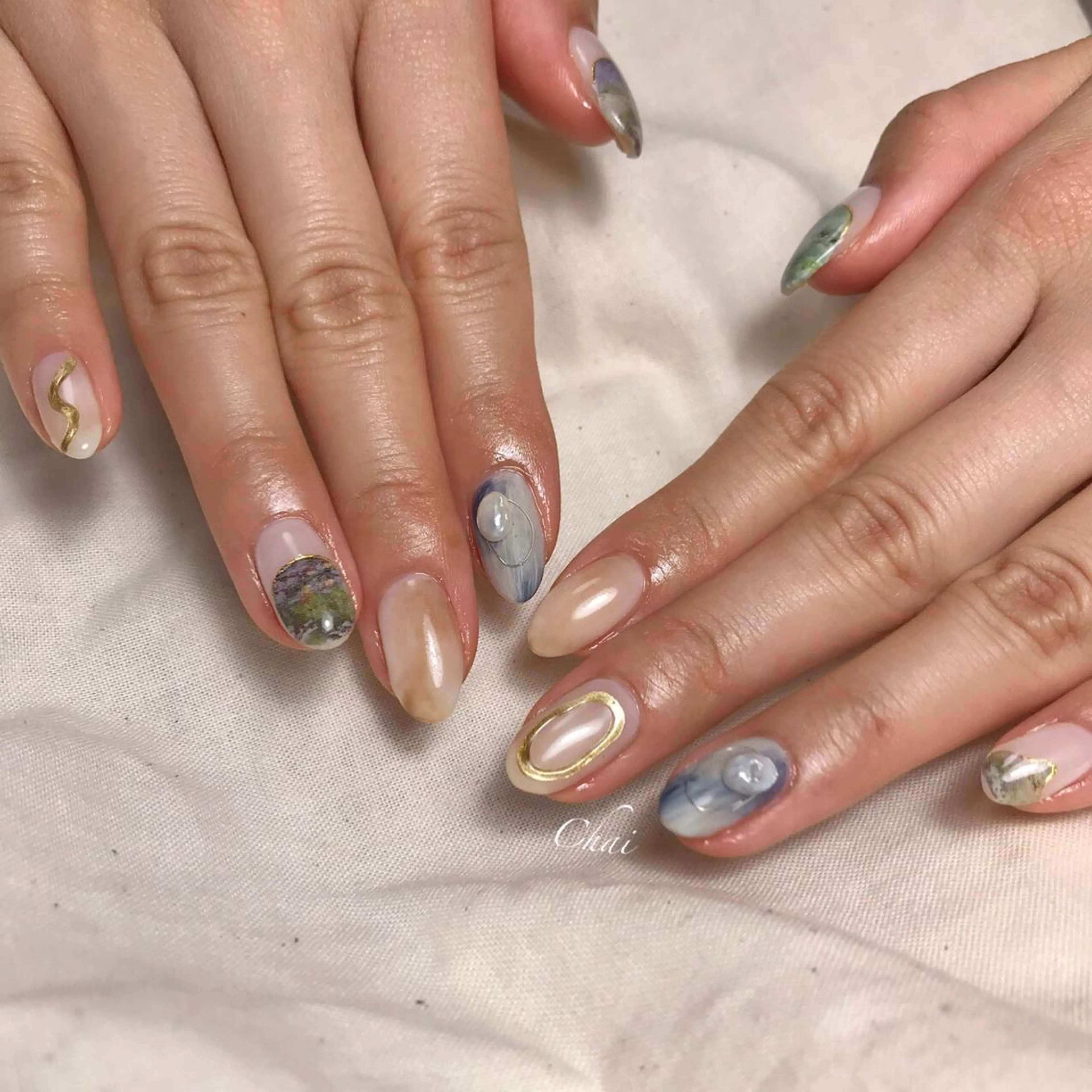 ネイル 持ち込み ハンドネイル 💅 Ai.のネイルデザイン