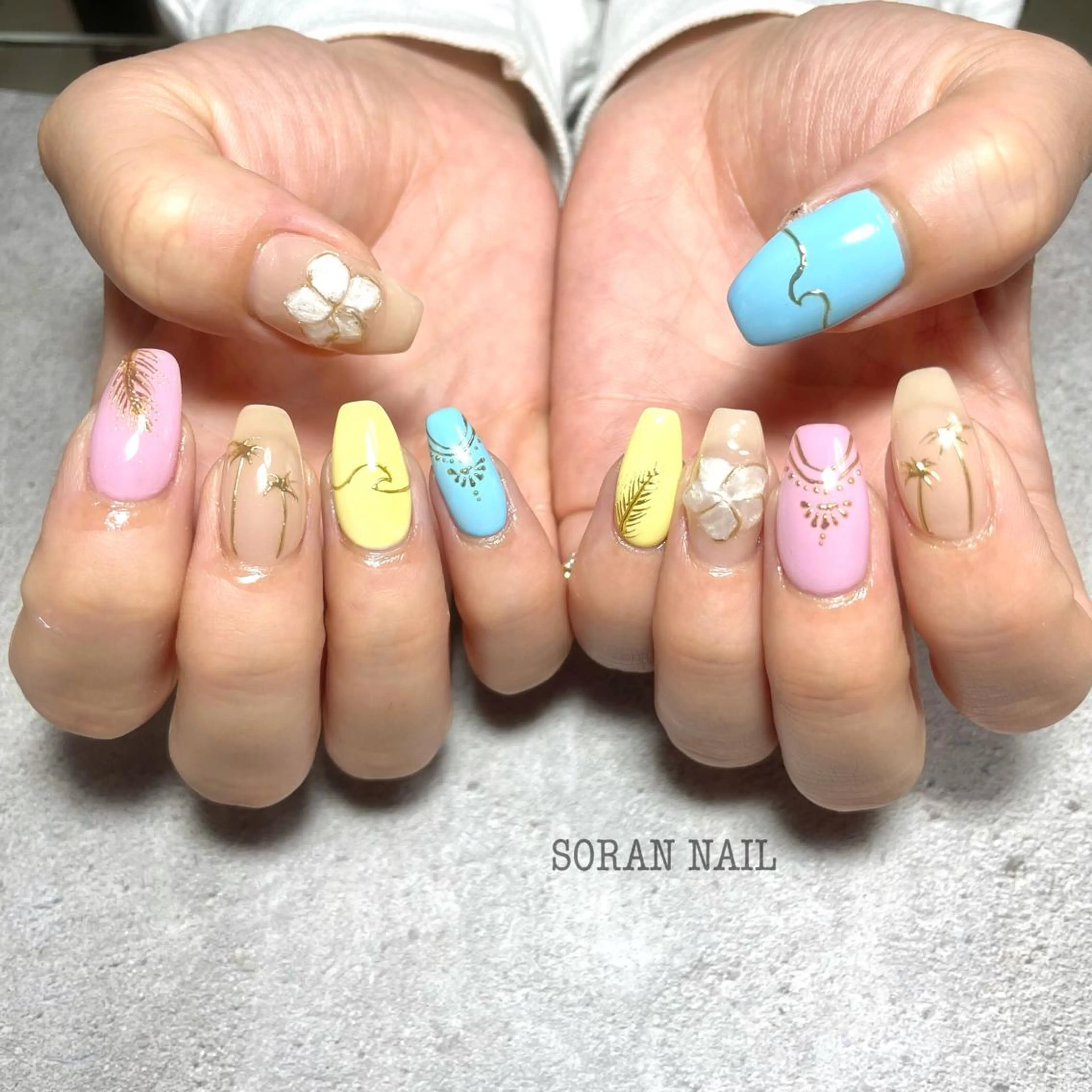 ネイル ハンドネイル soran nailのネイルデザイン