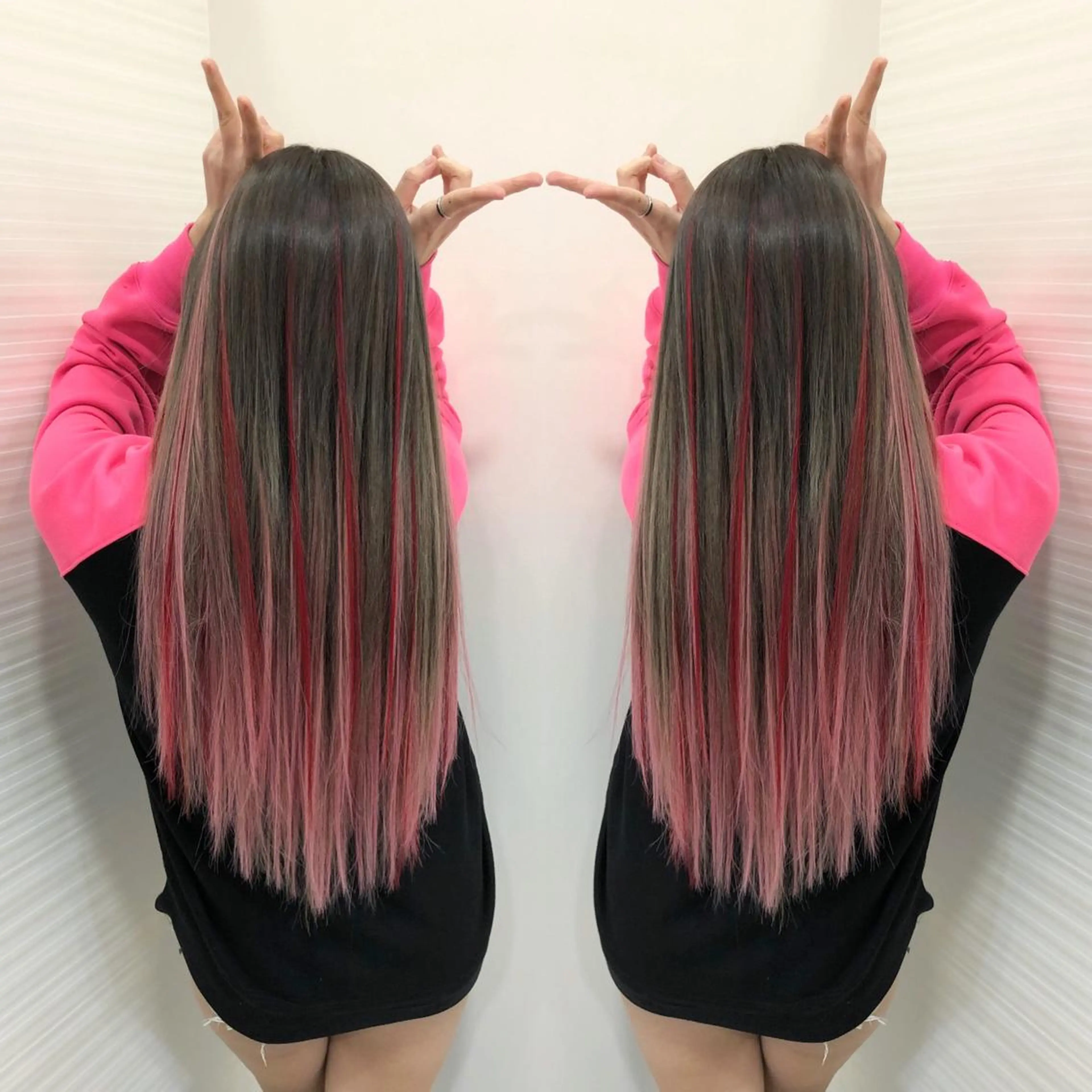 ロング シールエクステ エクステ 得能 雅人のヘアスタイル