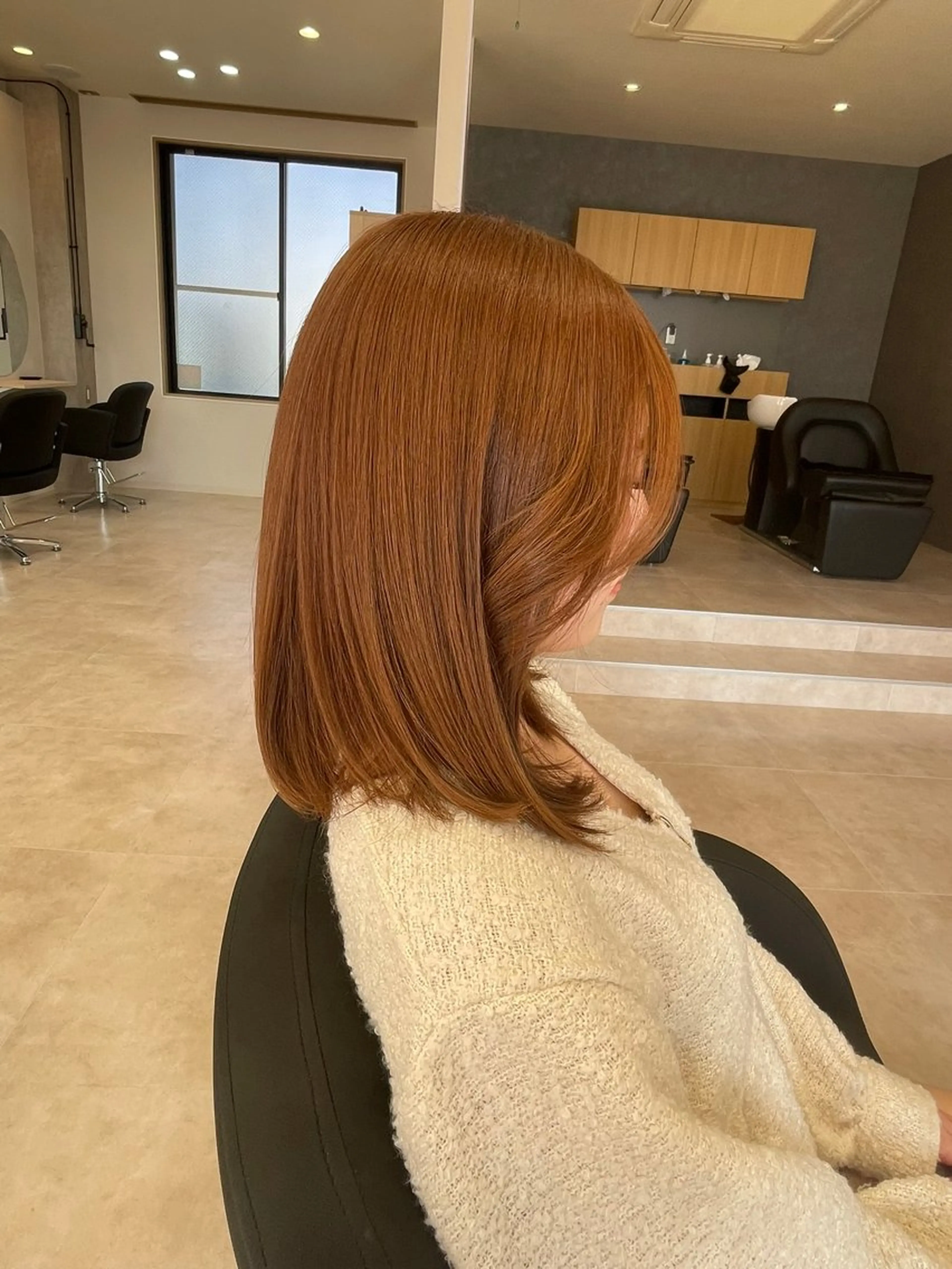 ミディアム cyaco g所属・大原 望愛のヘアスタイル