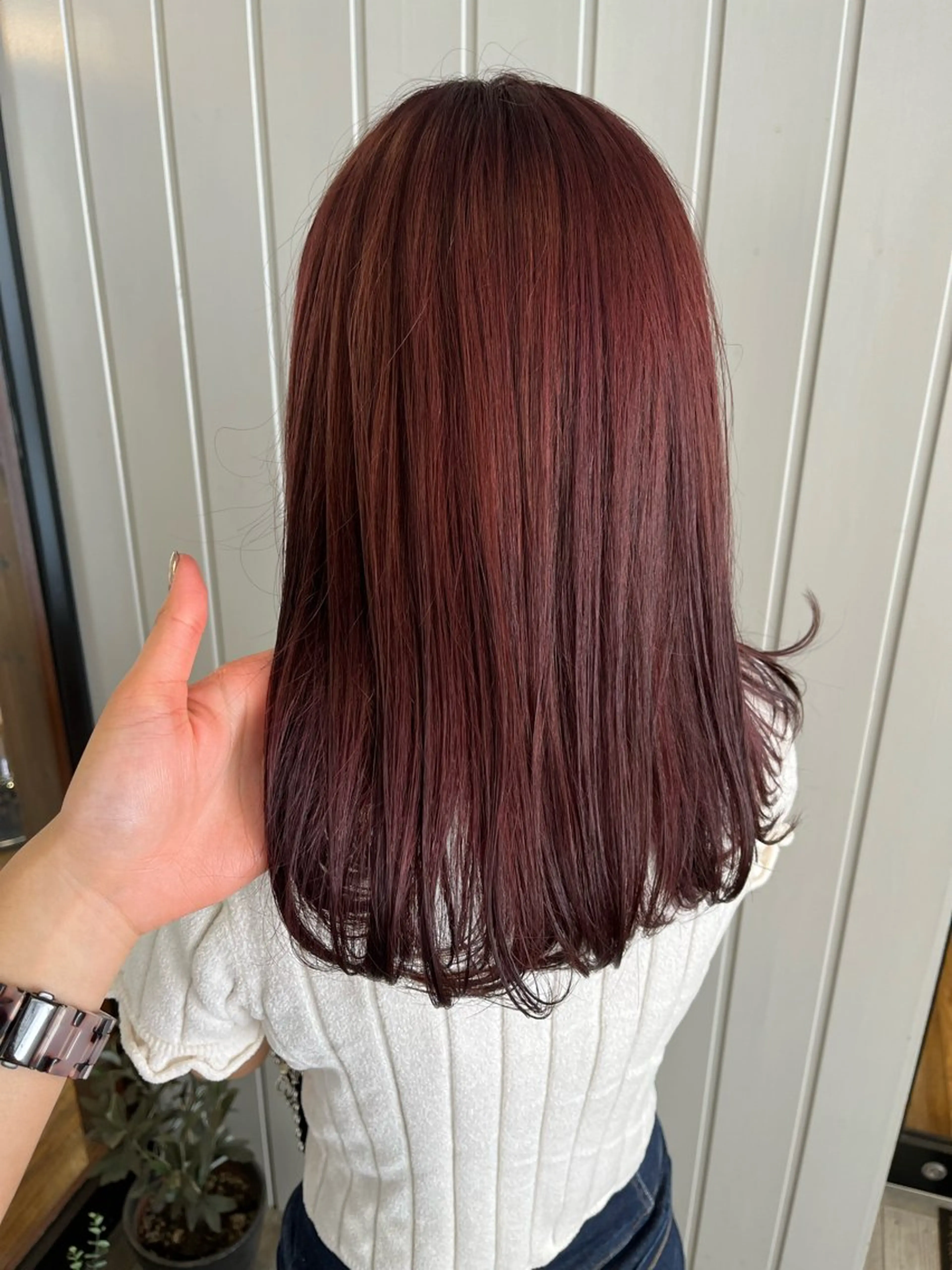 セミロング anon所属・田中 結月のヘアスタイル