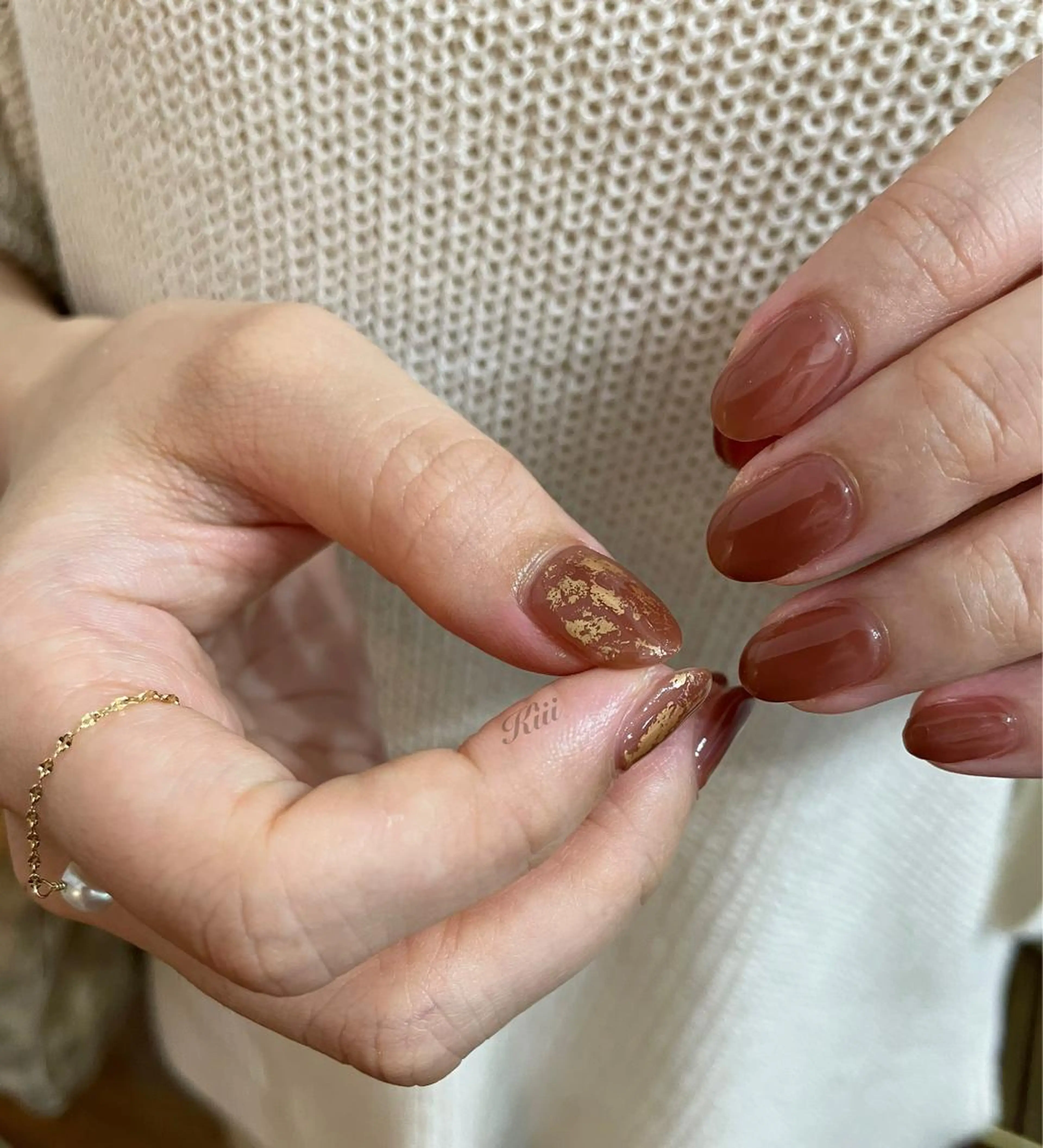 ネイル ハンドネイル フットネイル kiii.__ ✴︎*のネイルデザイン